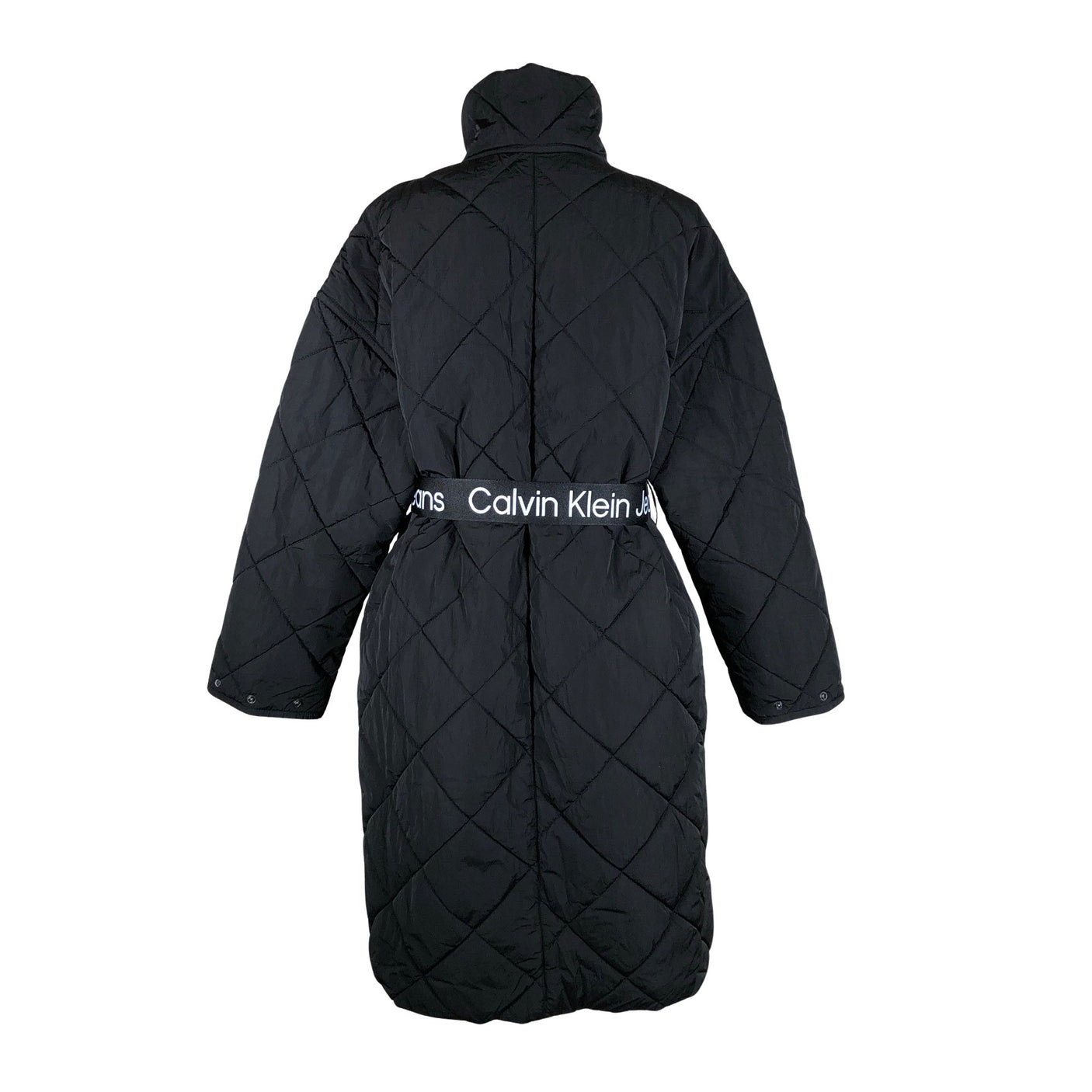 Naisten Calvin Klein - Kevyttoppatakki, koko 38 - Musta (2)