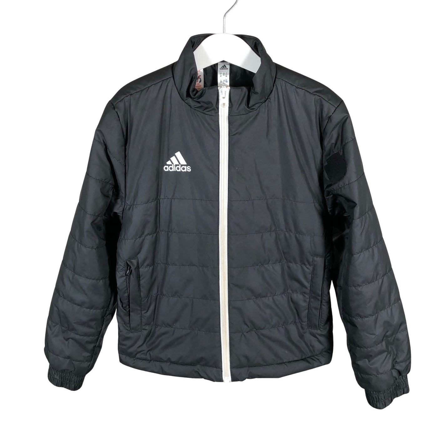 Unisex Adidas - Kevyttoppatakki, koko 122 - 128 - Musta (1)