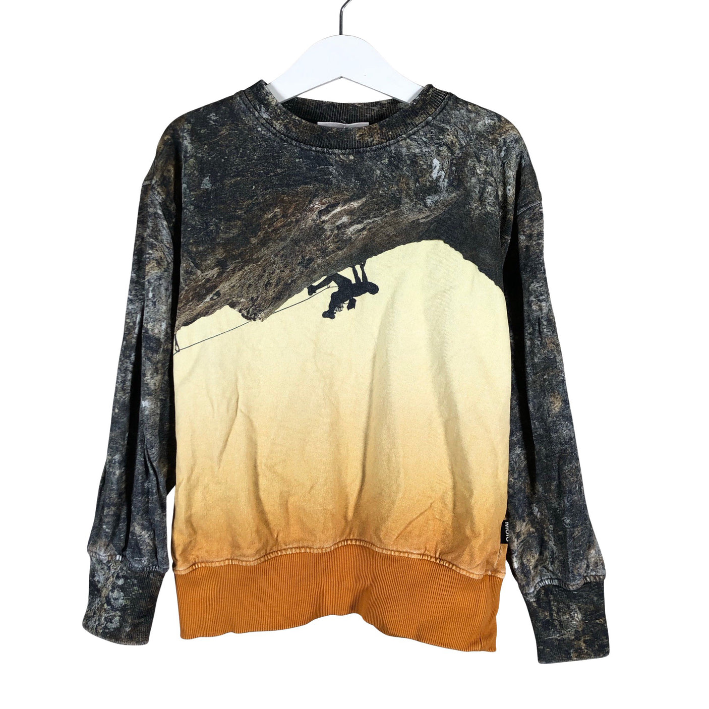 Unisex Molo Kids - Collegepaita, koko 116 - 122 - Kulta (1)