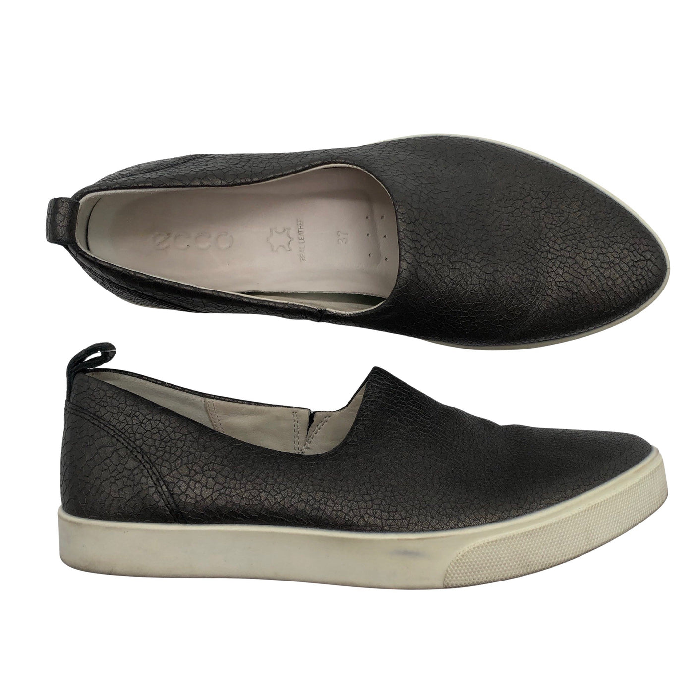 Naisten Ecco - Loaferit, koko 37 - Harmaa (1)