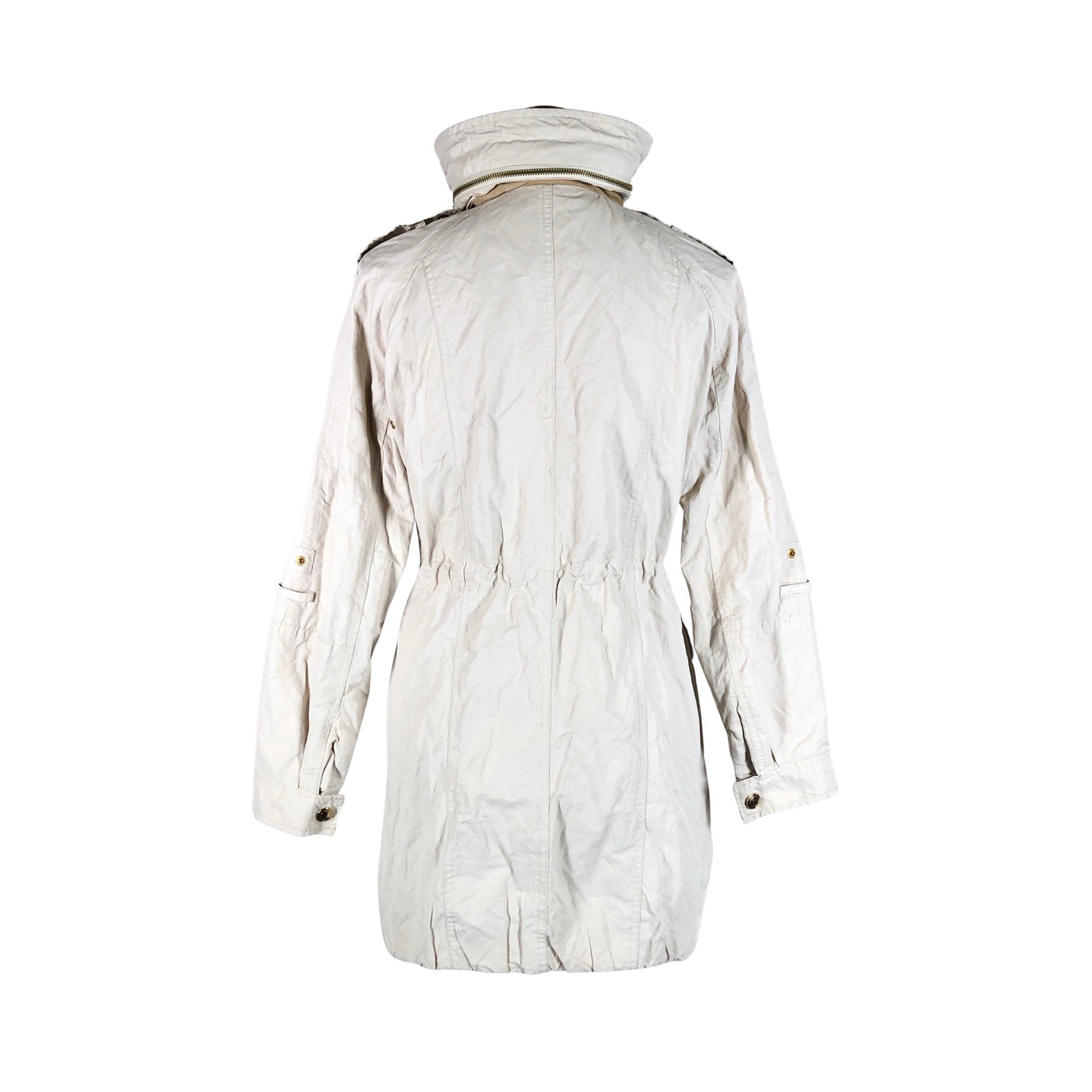 Naisten Massimo Dutti - Ulkoilutakki, koko 36 - Beige (2)