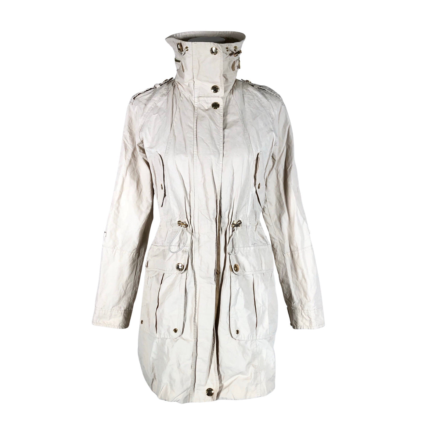 Naisten Massimo Dutti - Ulkoilutakki, koko 36 - Beige (1)