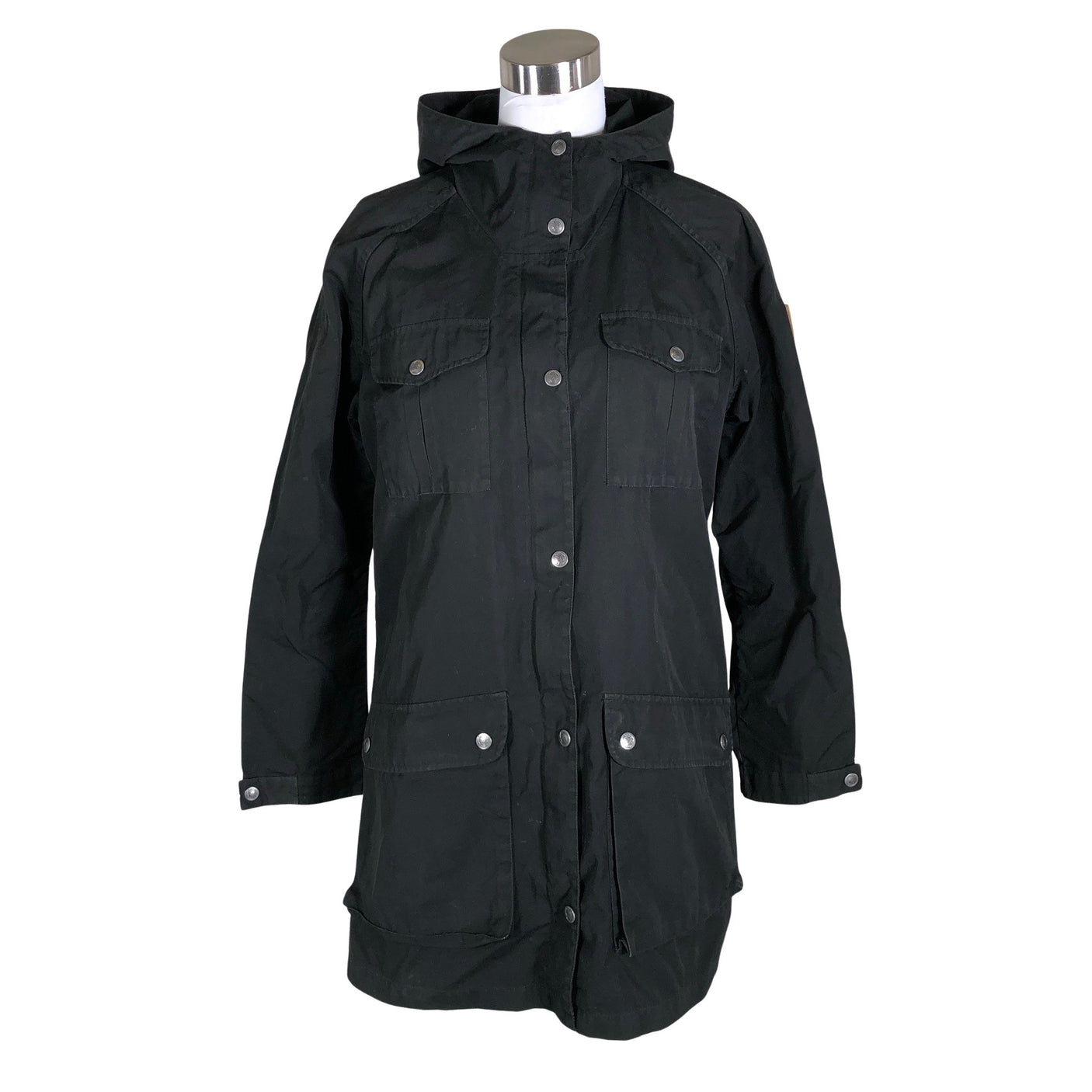 Naisten Fjällräven - Ulkoilutakki, koko 38 - Musta (1)