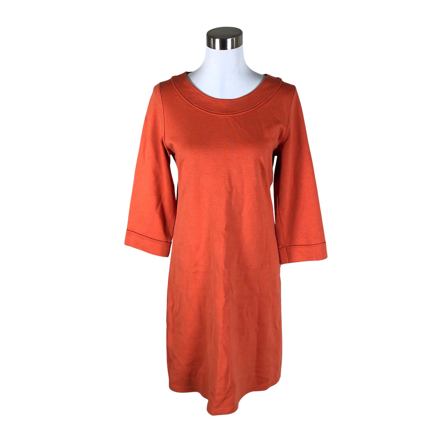 Naisten Nanso - Trikoomekko, koko 38 - Oranssi (1)