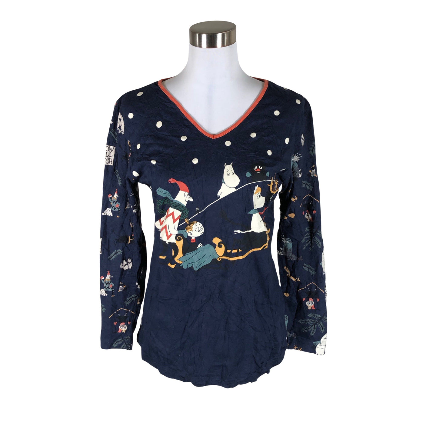 Naisten Martinex - Yöpaita, koko 38 - Sininen (1)