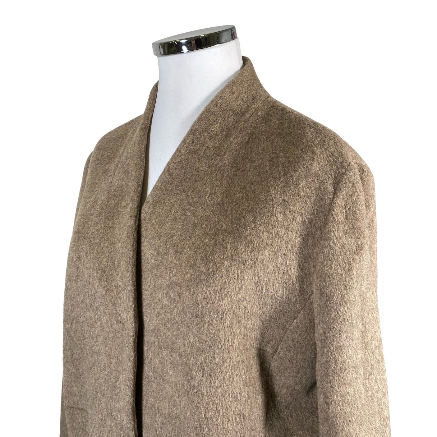 Naisten Dixi Coat - Villakangastakki, koko 46 - Ruskea (2)