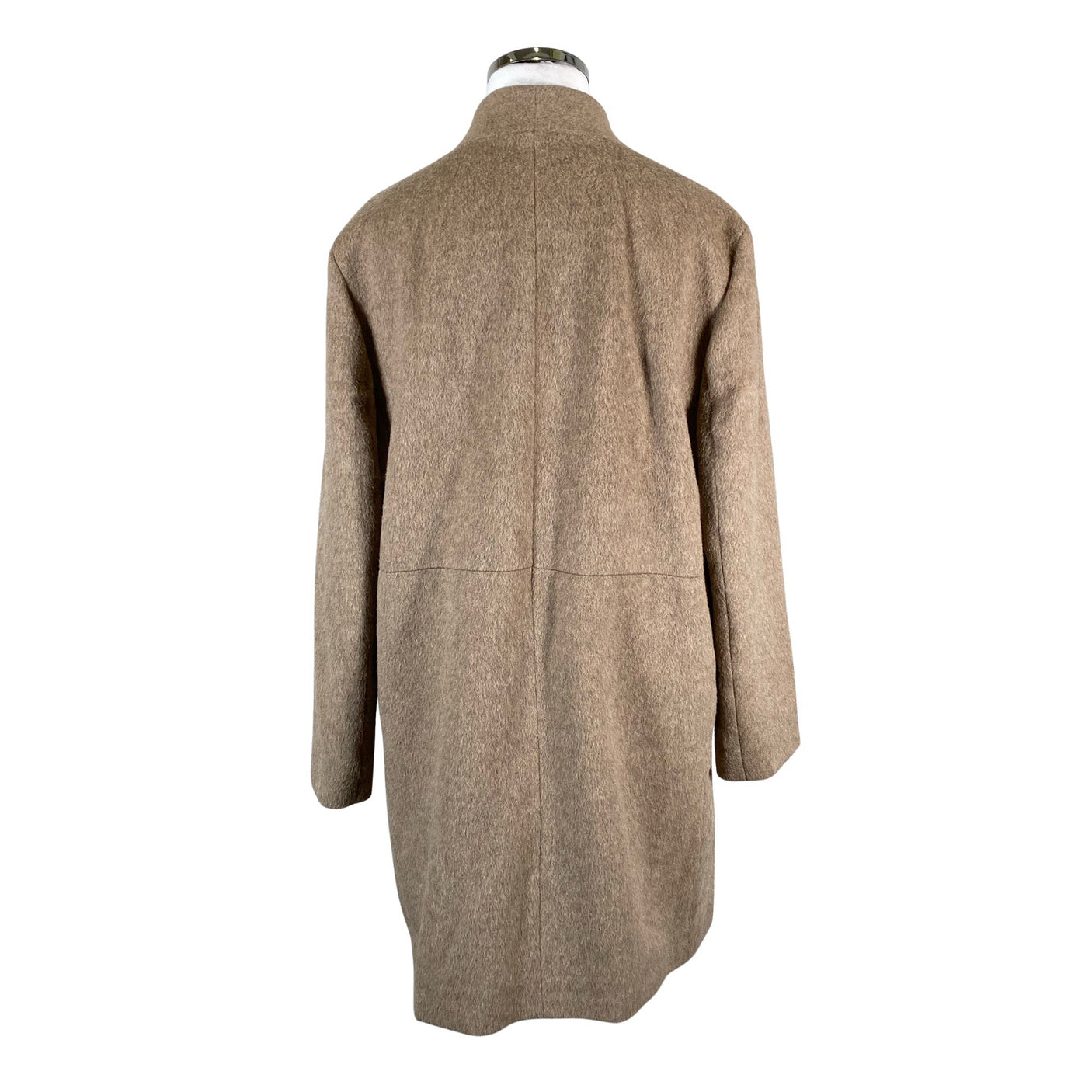 Naisten Dixi Coat - Villakangastakki, koko 46 - Ruskea (3)