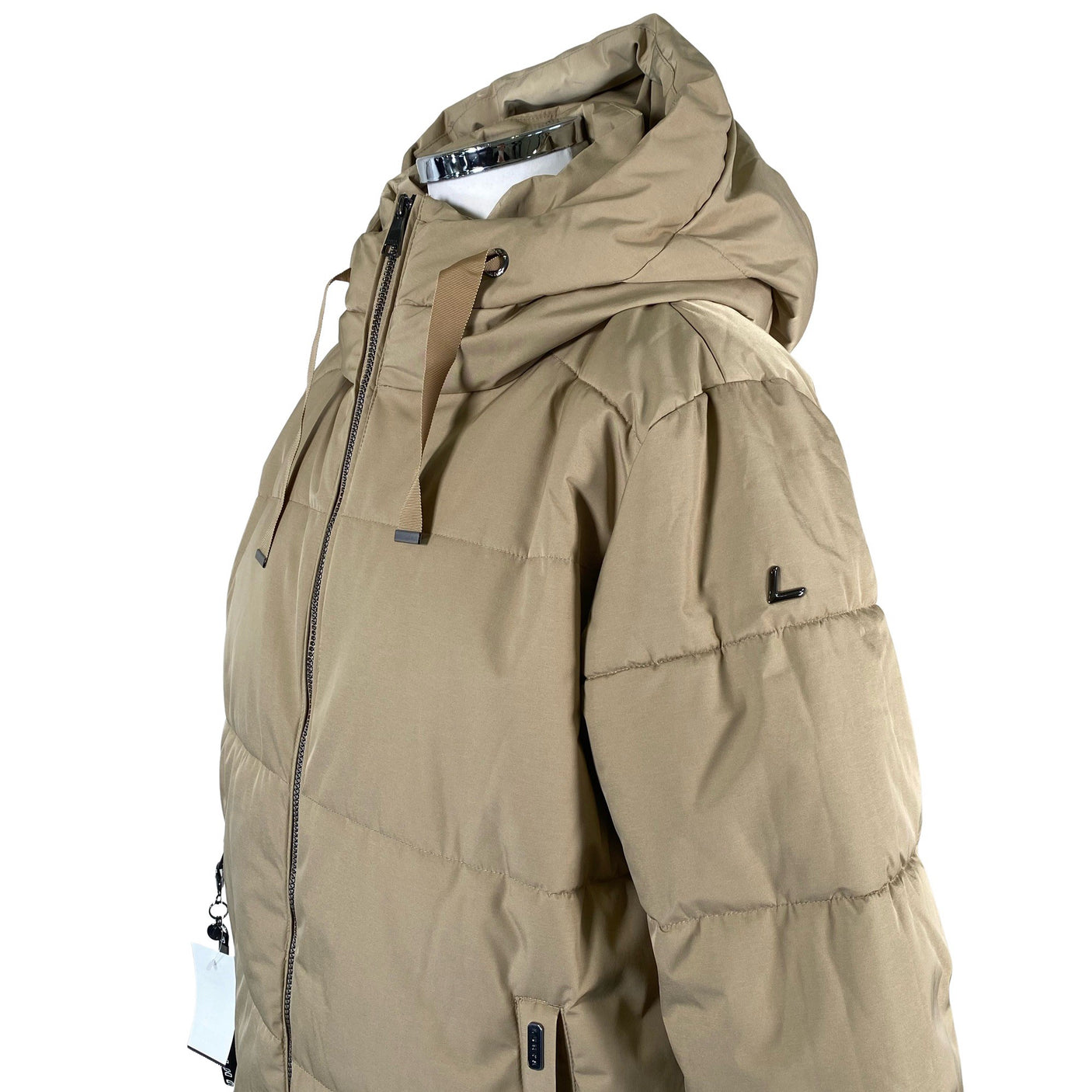 Naisten Luhta - Toppatakki, koko 46 - Beige (3)