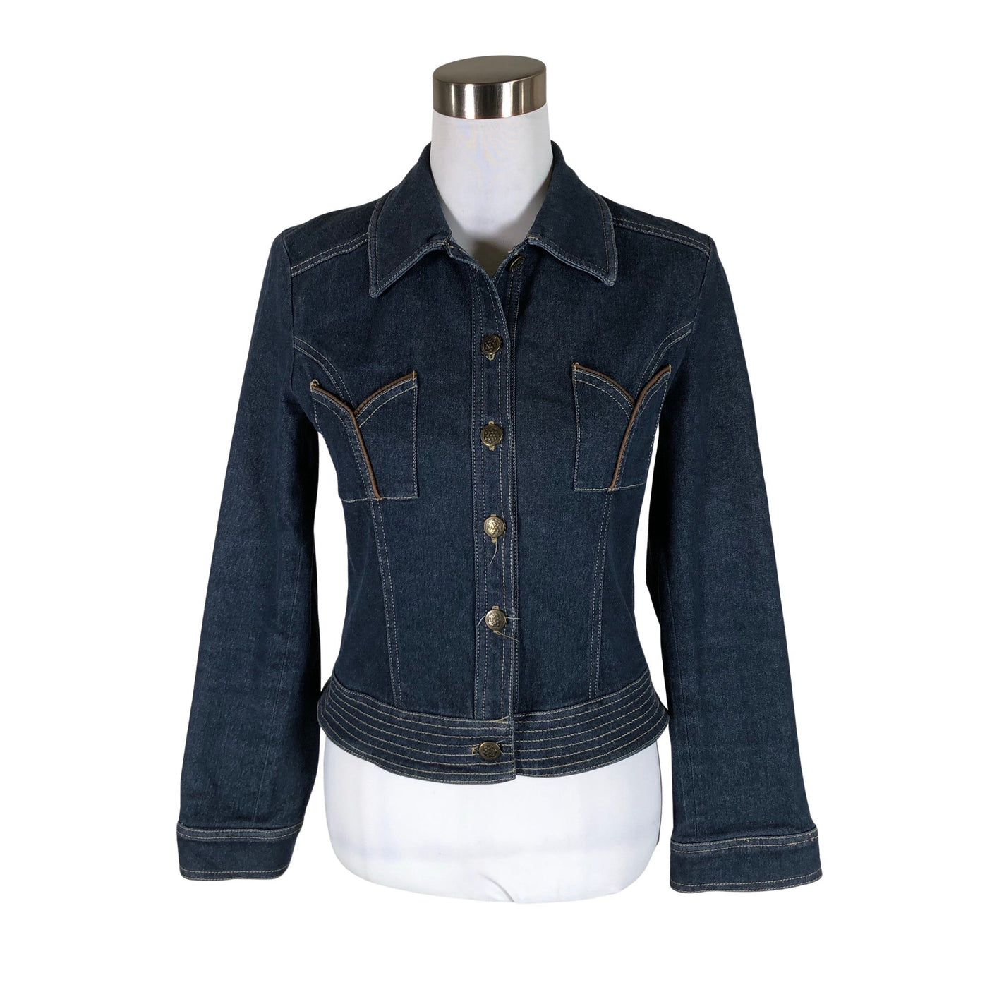 Naisten Morgan - Farkkutakki, koko 38 - Sininen (1)