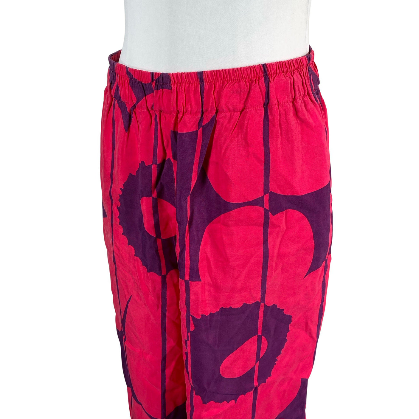 Naisten Marimekko - Ohuet housut, koko 38 - Pinkki (2)