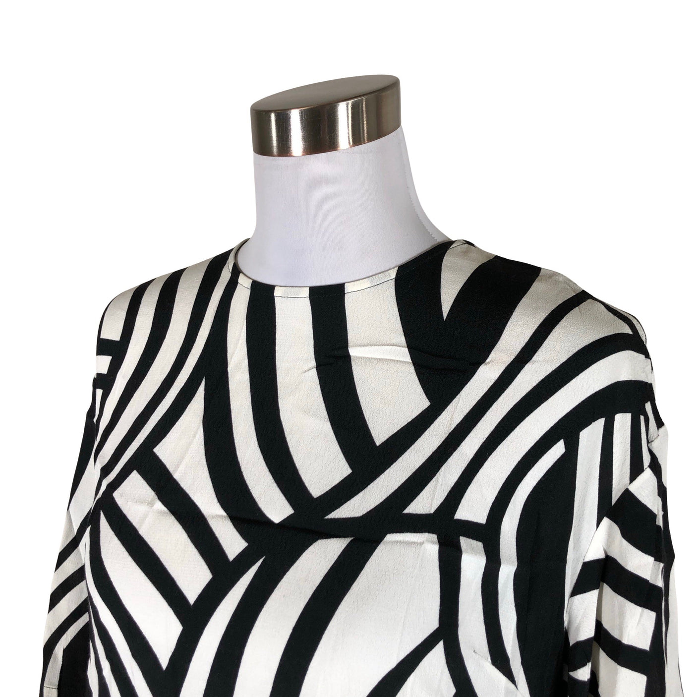 Naisten Marimekko - Sifonkimekko, koko 40 - Musta (3)