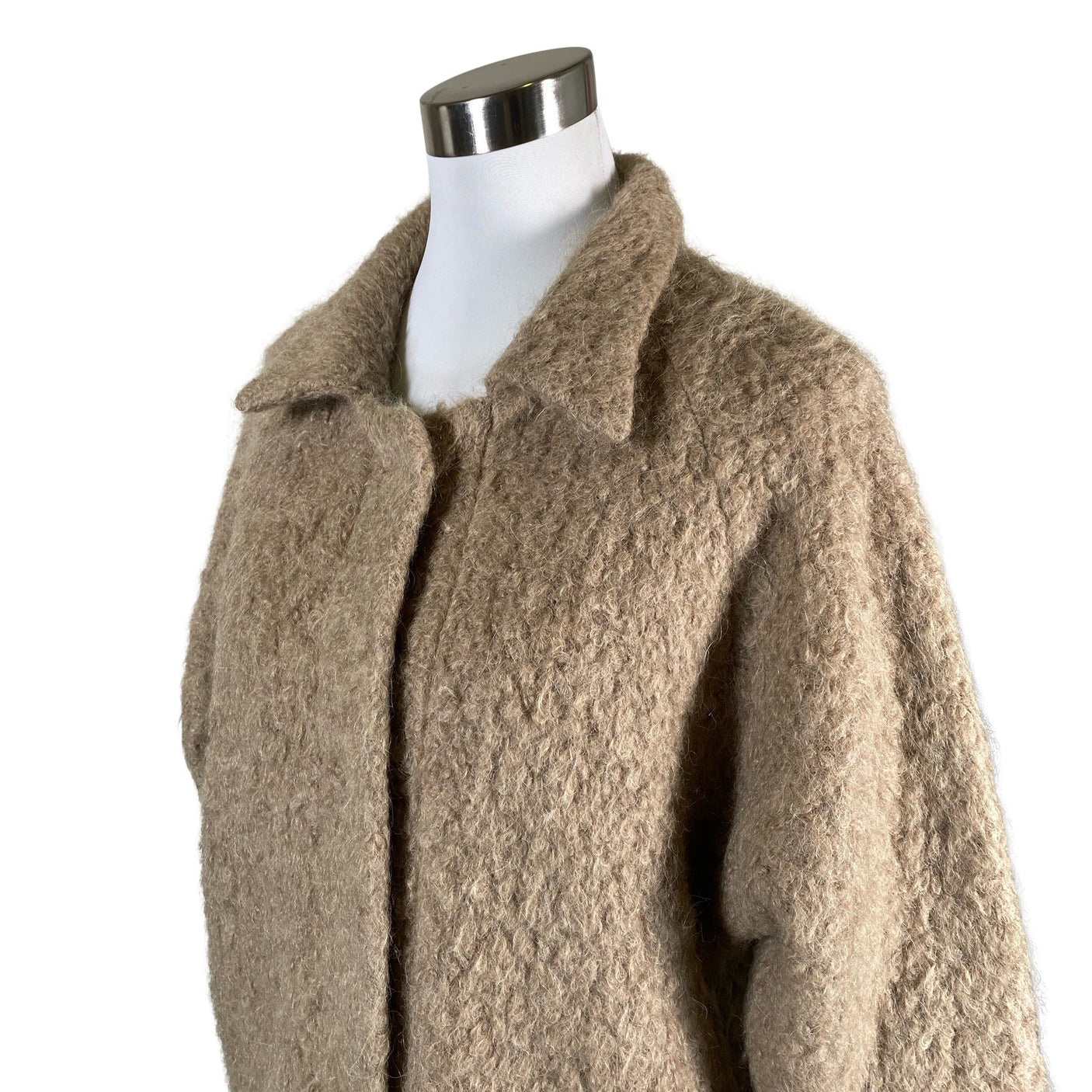 Naisten Katri Niskanen - Villakangastakki, koko 40 - Beige (2)