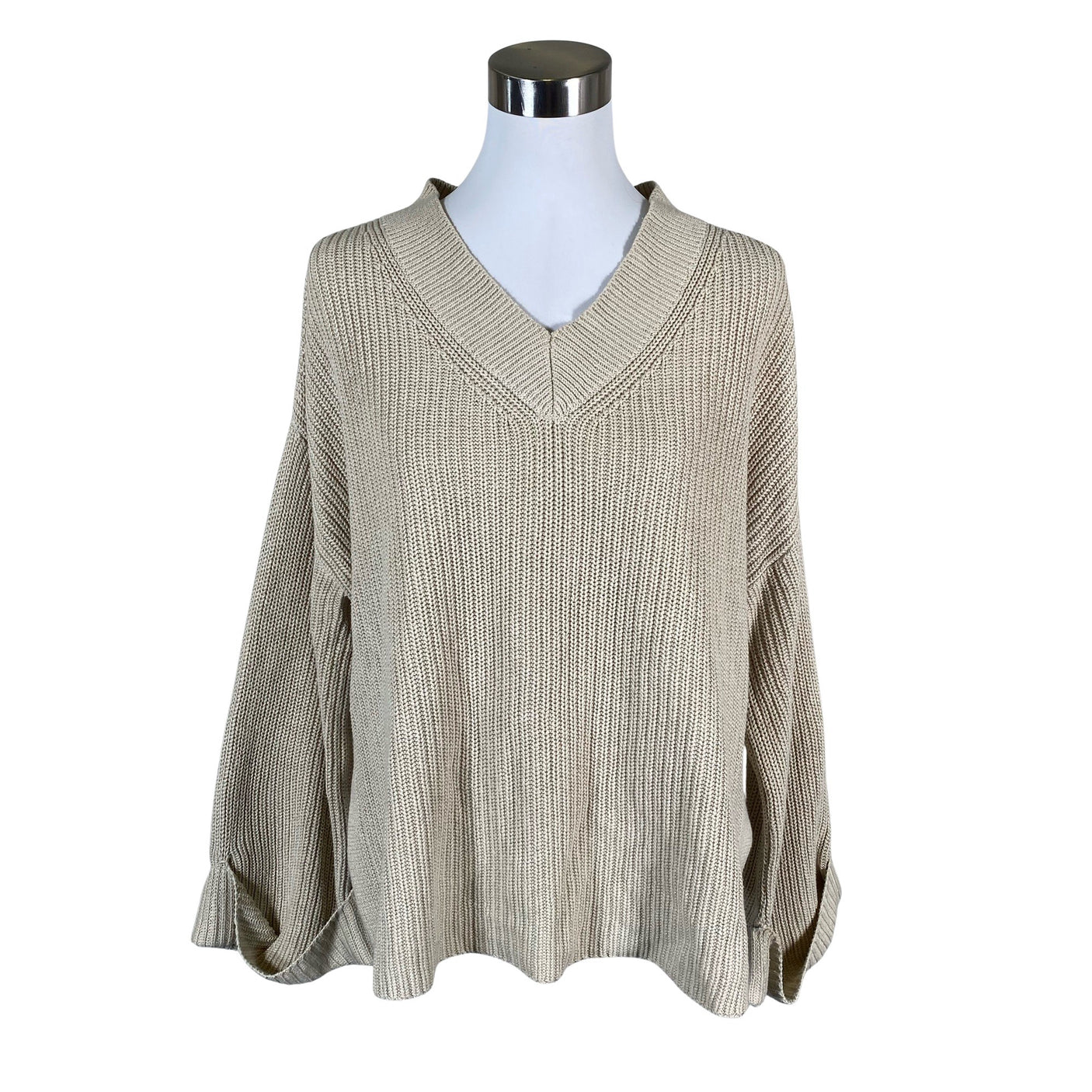 Naisten Stockh lm - Neulepaita, koko 40 - Beige (1)