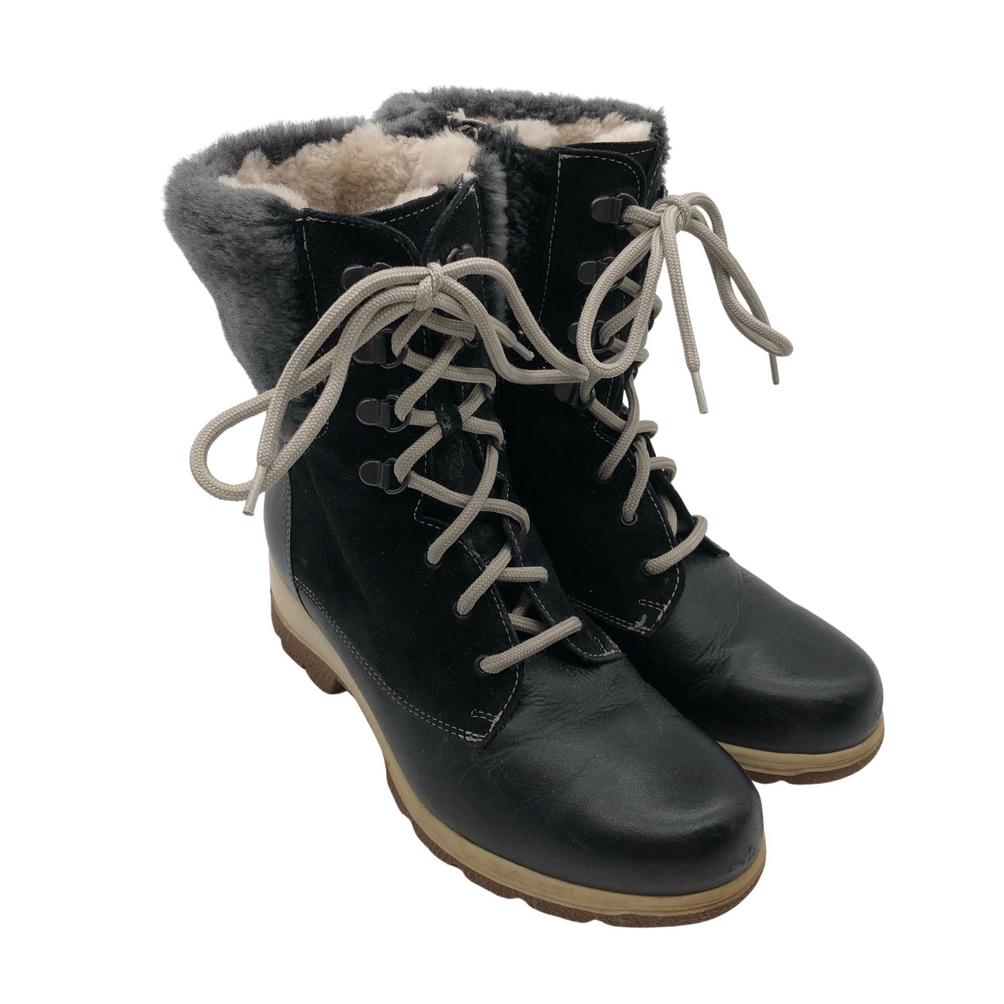 Naisten Janita - Talvikengät, koko 37 - Musta (2)