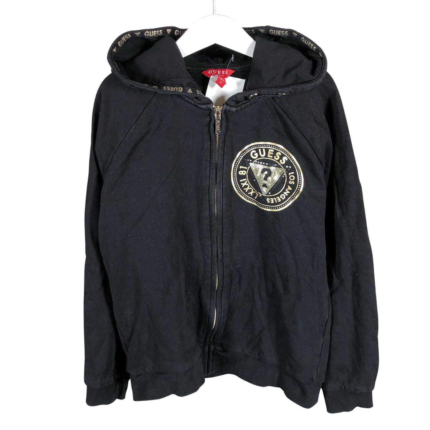 Tyttöjen Guess - Huppari, koko 146 - 152 - Musta (1)