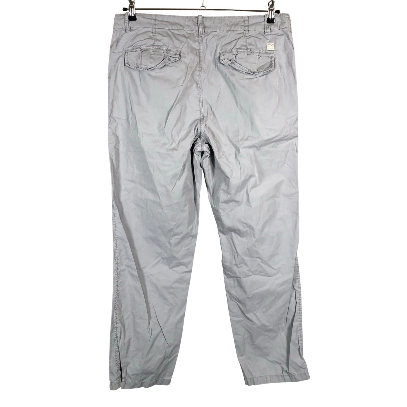 Miesten Calvin Klein - Chinot, koko W34 - Harmaa (2)