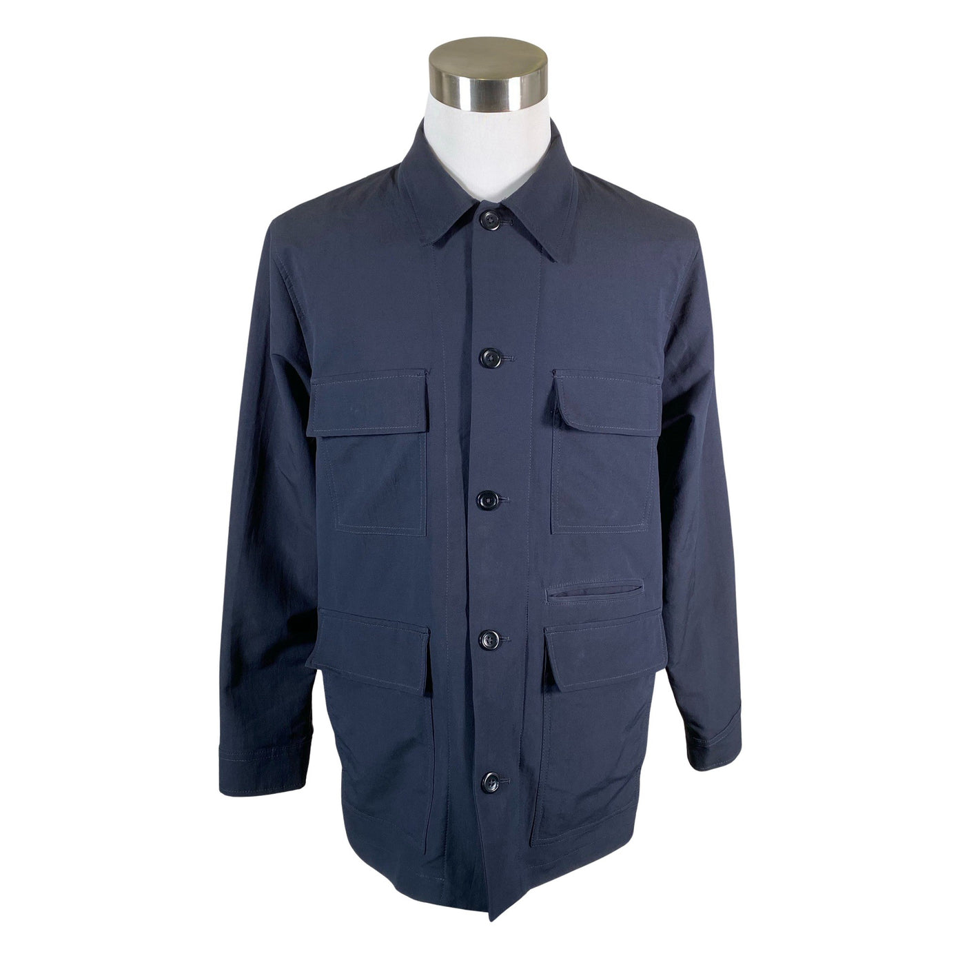 Miesten Norse Projects - Kauluspaita, koko L - Sininen (1)