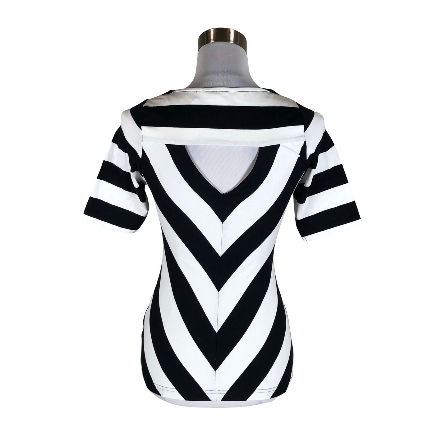 Naisten NOSH - T-paita, koko 34 - Musta (2)