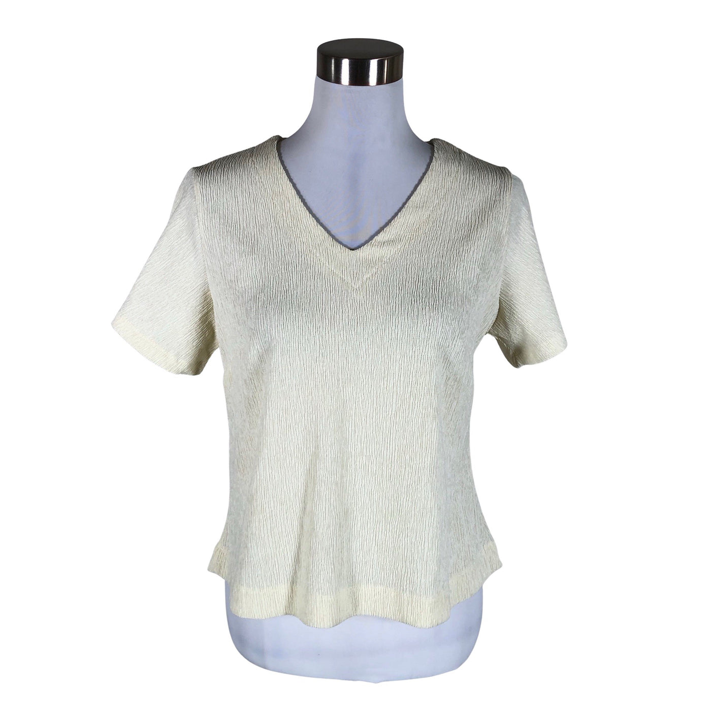 Naisten NOSH - T-paita, koko 36 - Beige (1)