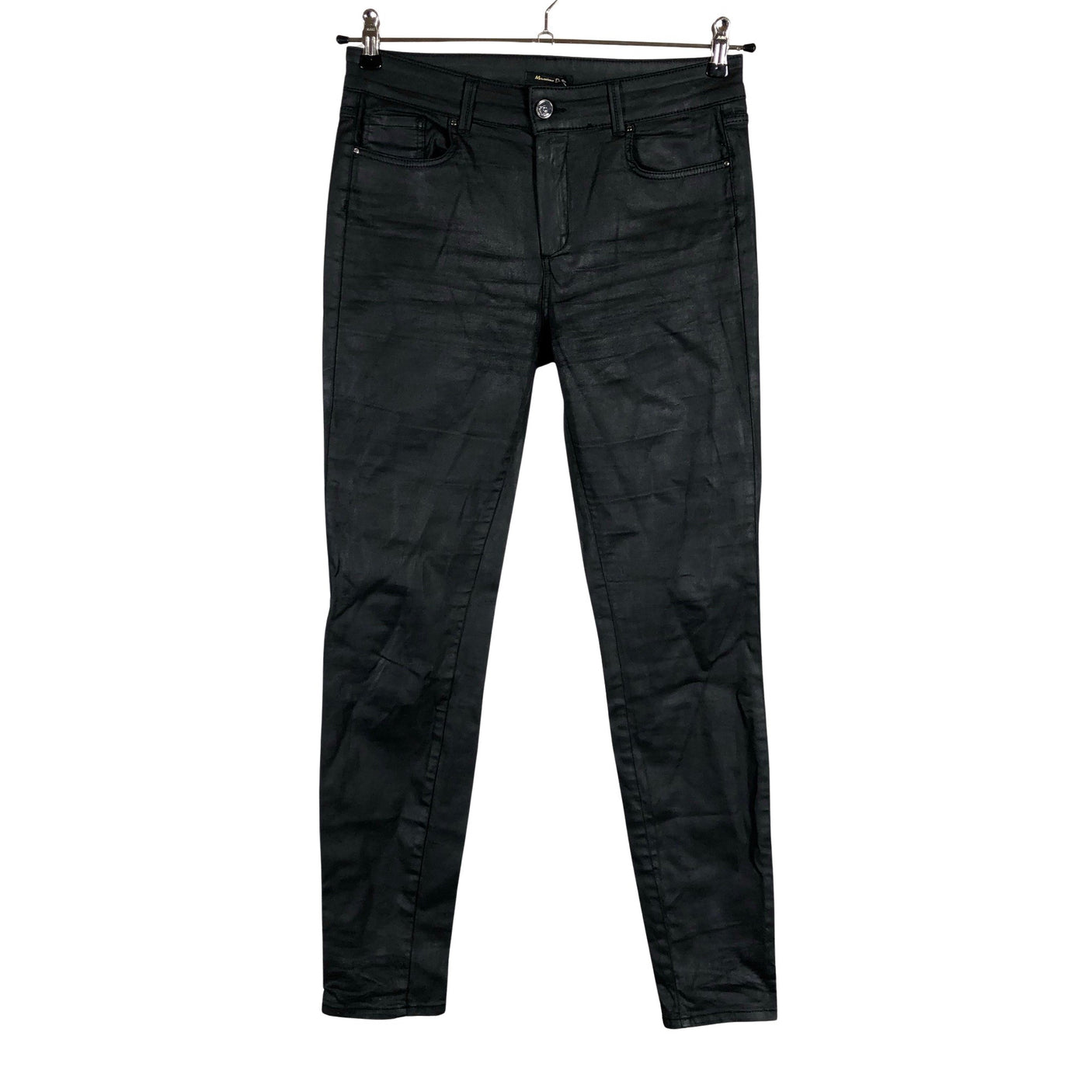 Naisten Massimo Dutti - Farkut, koko 38 - Musta (1)