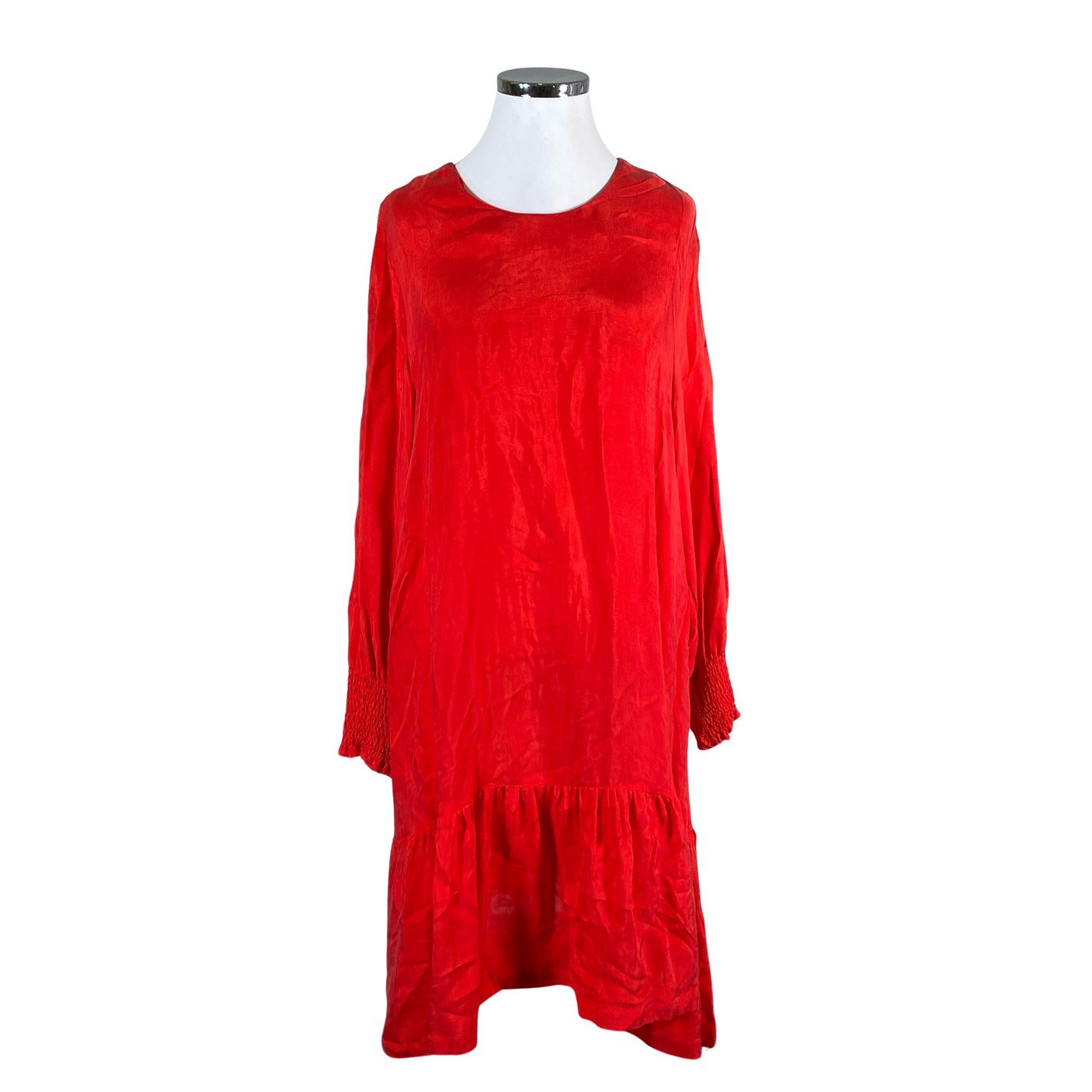 Naisten Aarikka - Sifonkimekko, koko 44 - Punainen (1)