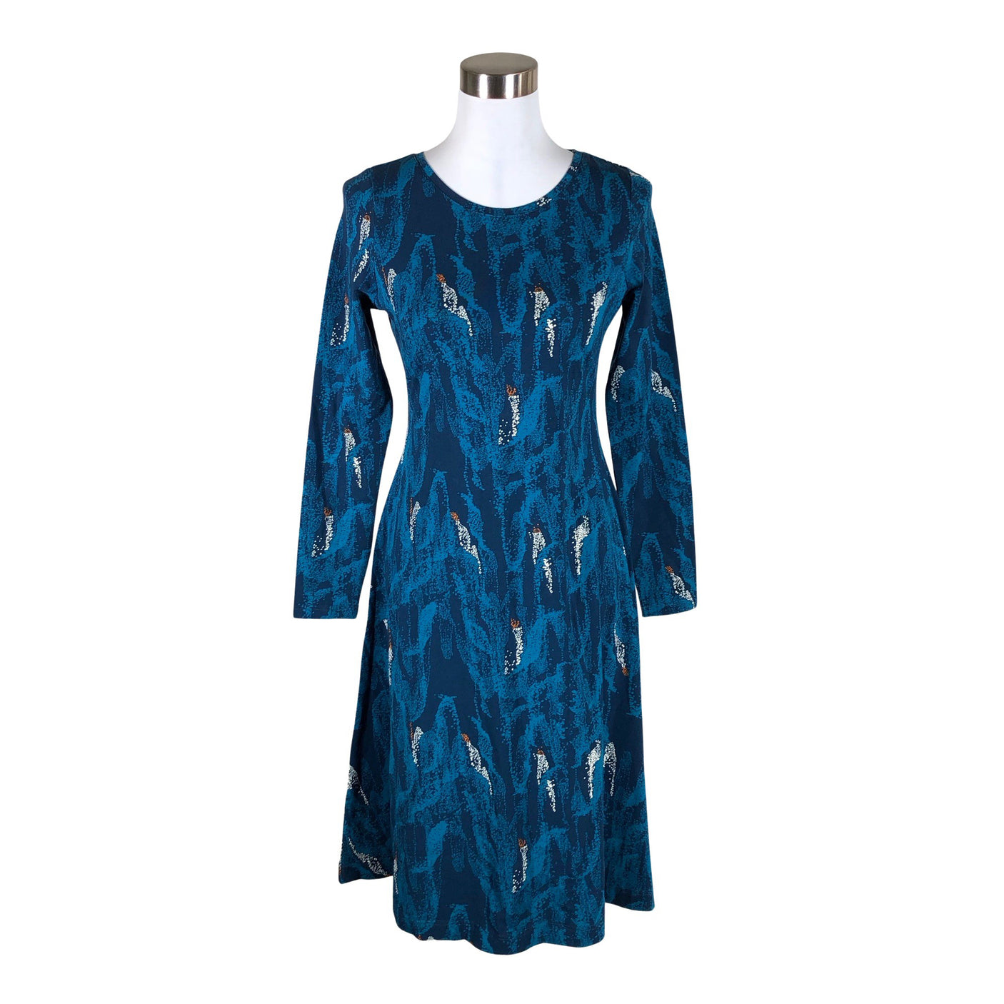 Naisten NOSH - Trikoomekko, koko 36 - Sininen (1)