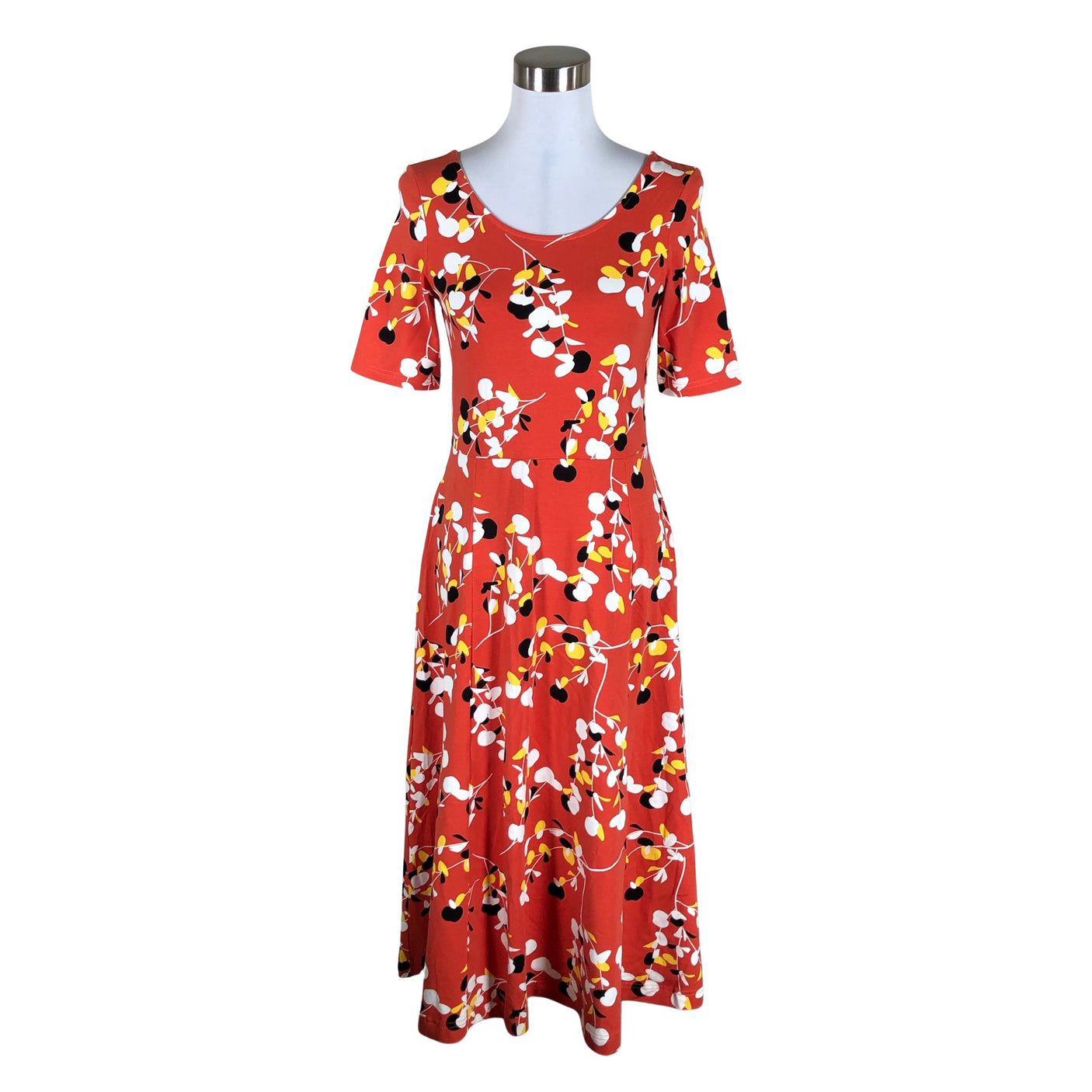 Naisten NOSH - Trikoomekko, koko 34 - Punainen (1)