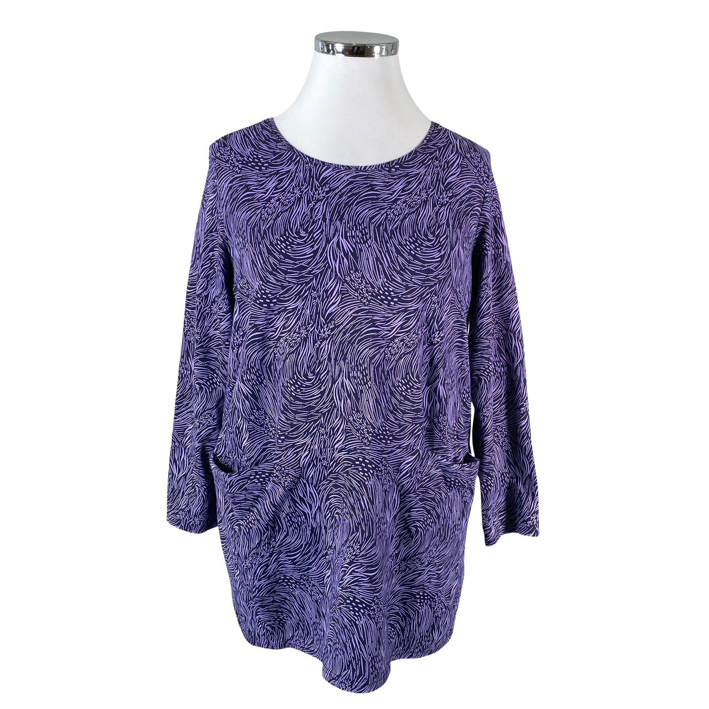 Naisten Nanso - Trikootunika, koko 42 - Violetti (1)