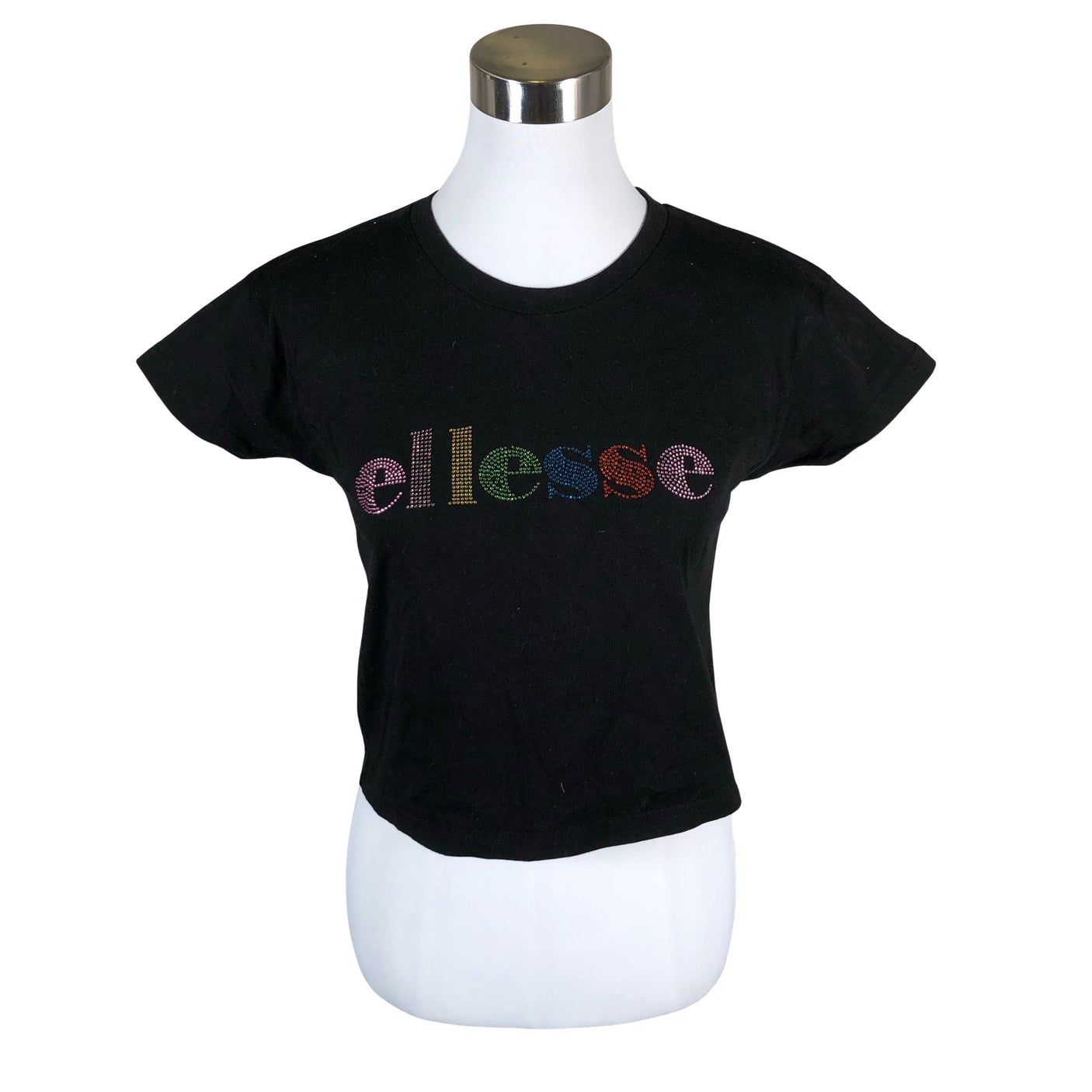 Naisten Ellesse - T-paita, koko 36 - Musta (1)