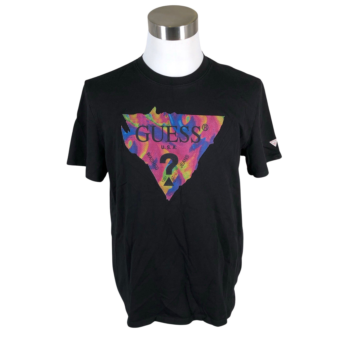 Miesten Guess - T-paita, koko L - Musta (1)