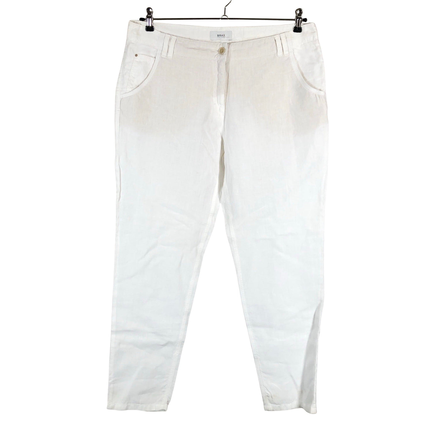Naisten Brax - Kangashousut, koko 42 - Valkoinen (1)