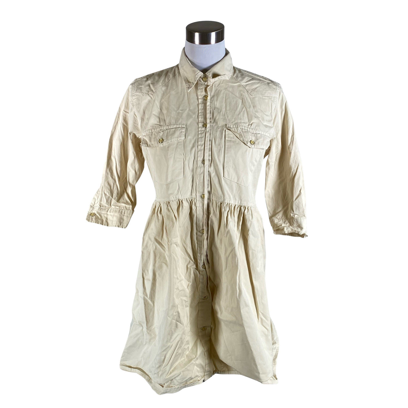 Naisten Trendyol - Kangasmekko, koko 38 - Beige (1)