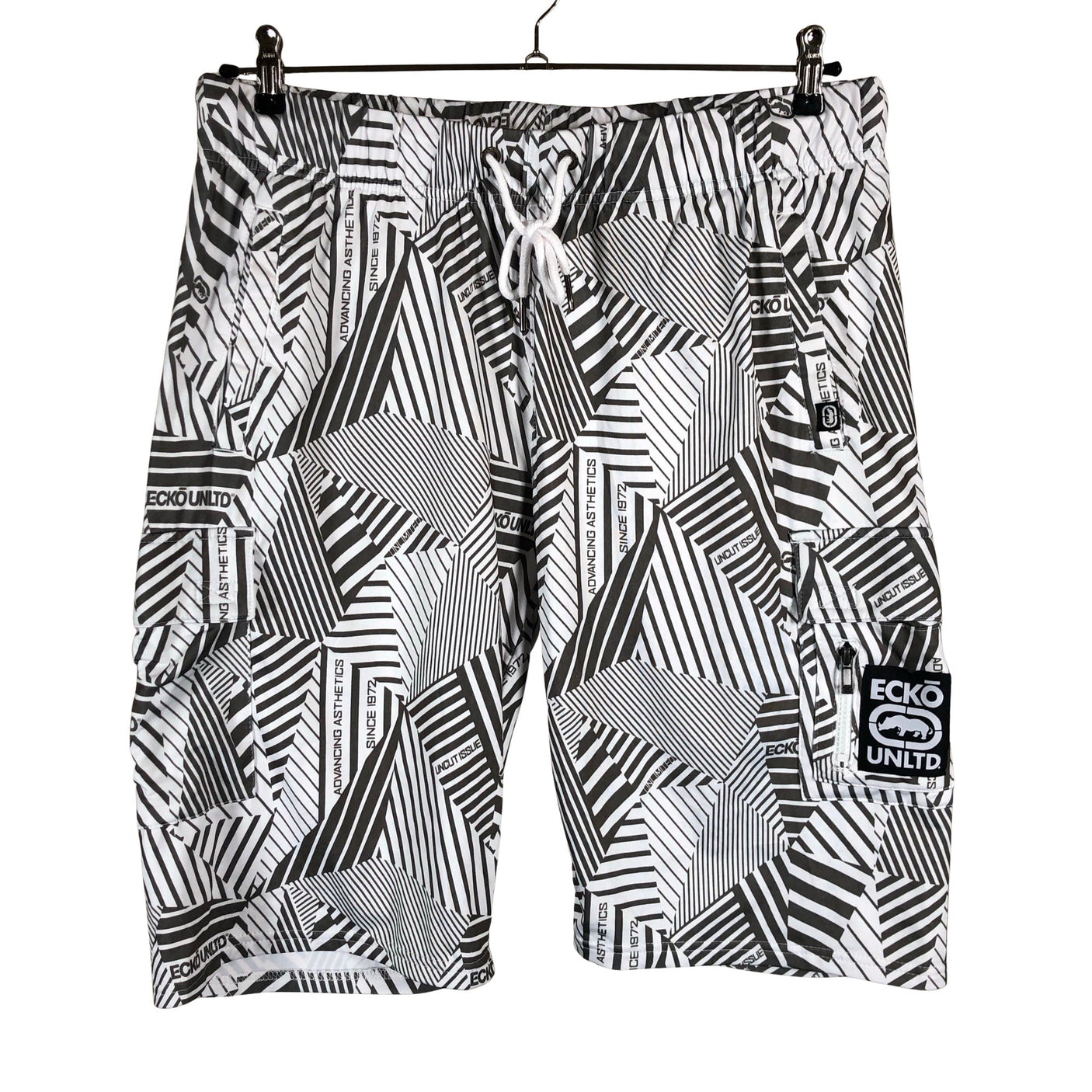Miesten Ecko Unltd. - Trikooshortsit, koko L - Valkoinen (1)