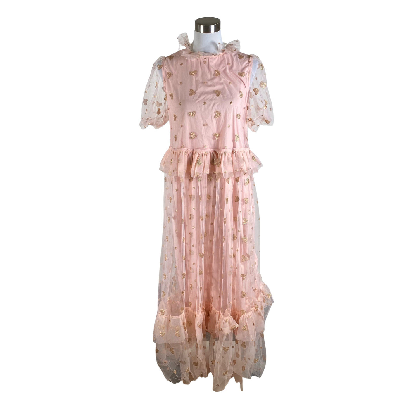 Naisten Next - Juhlamekko, koko 36 - Vaaleanpunainen (1)