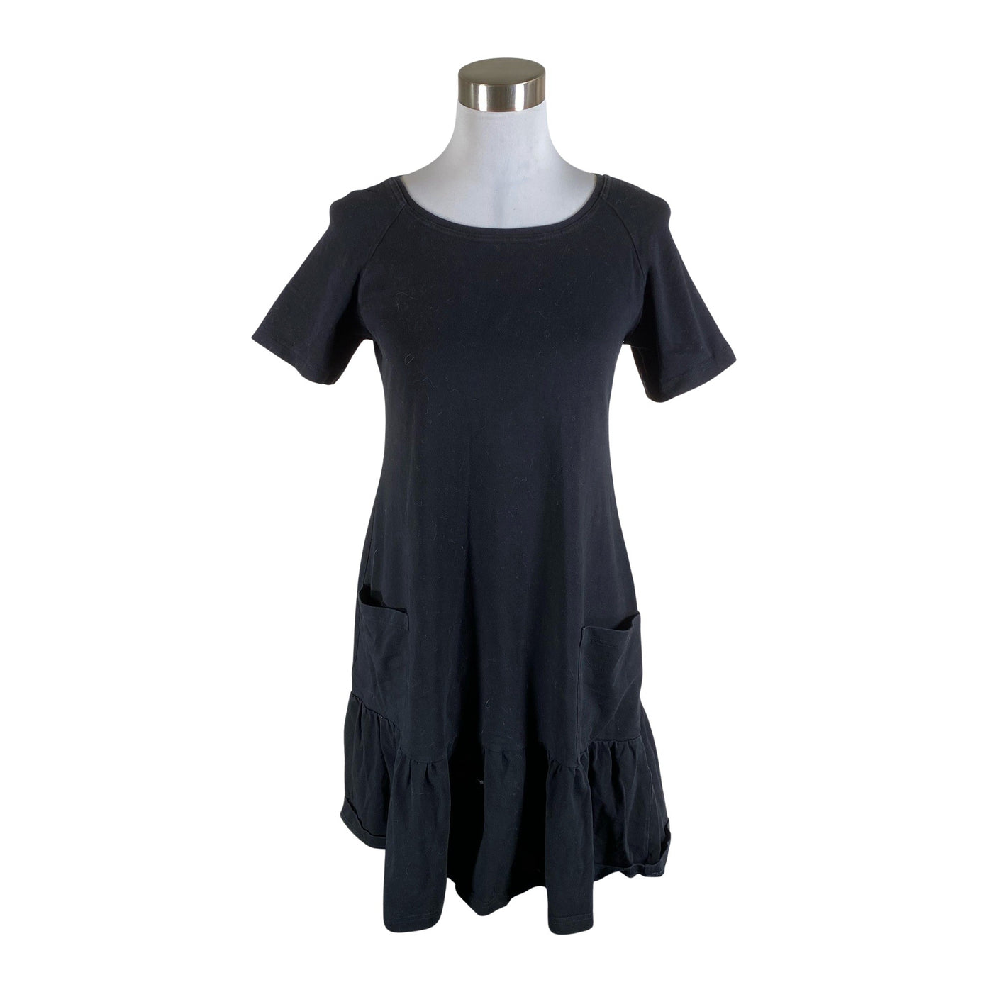 Naisten Ehta - Trikoomekko, koko 36 - Musta (1)