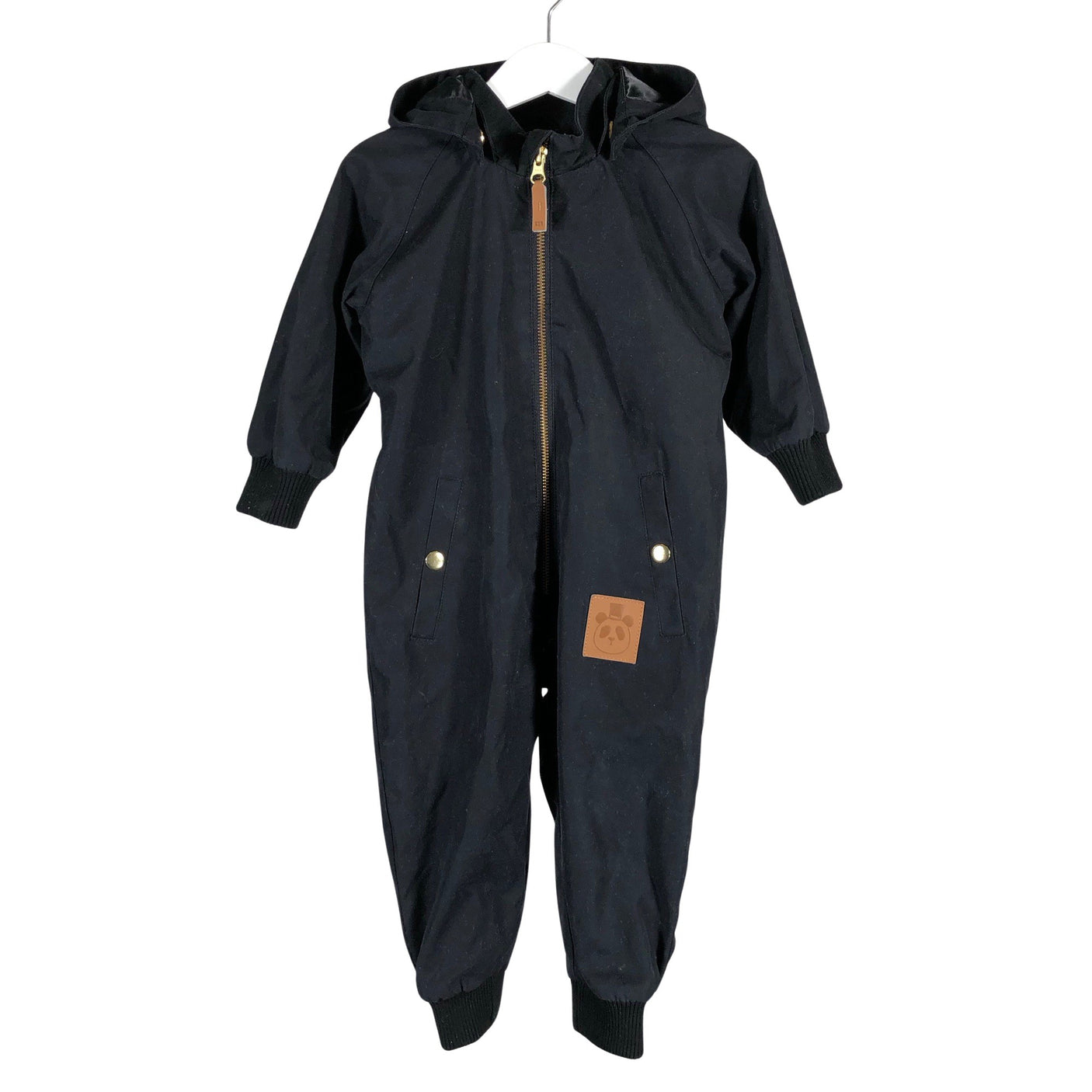 Unisex Mini Rodini - Välikausihaalari, koko 74 - 80 - Musta (1)