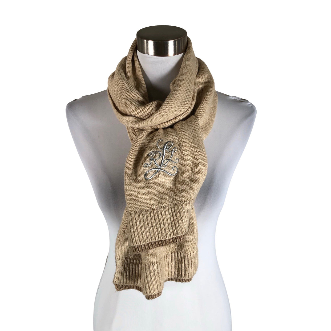 Naisten Lauren Ralph Lauren - Kaulaliina, koko Maxi - Beige (1)