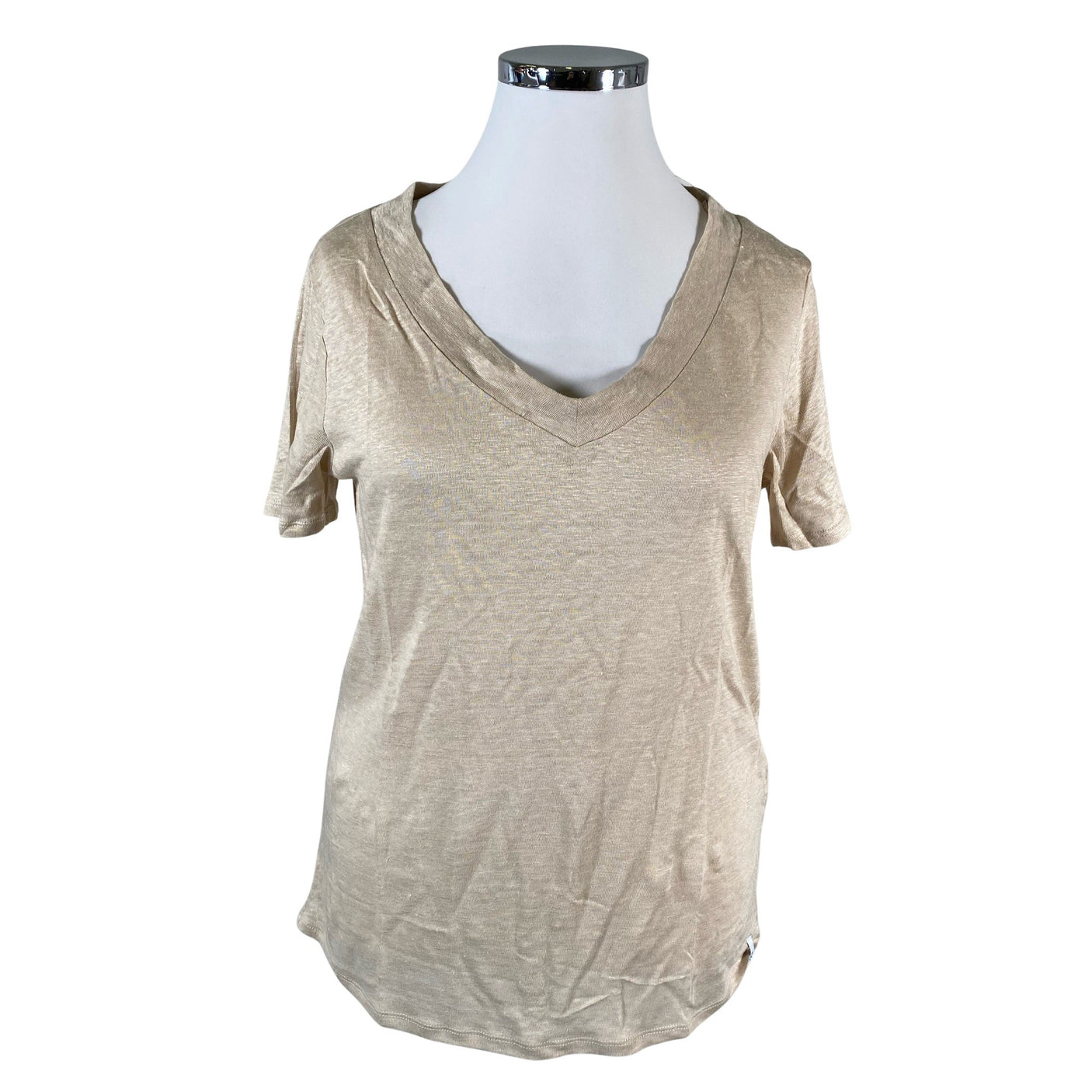 Naisten Esprit - T-paita, koko 42 - Beige (1)