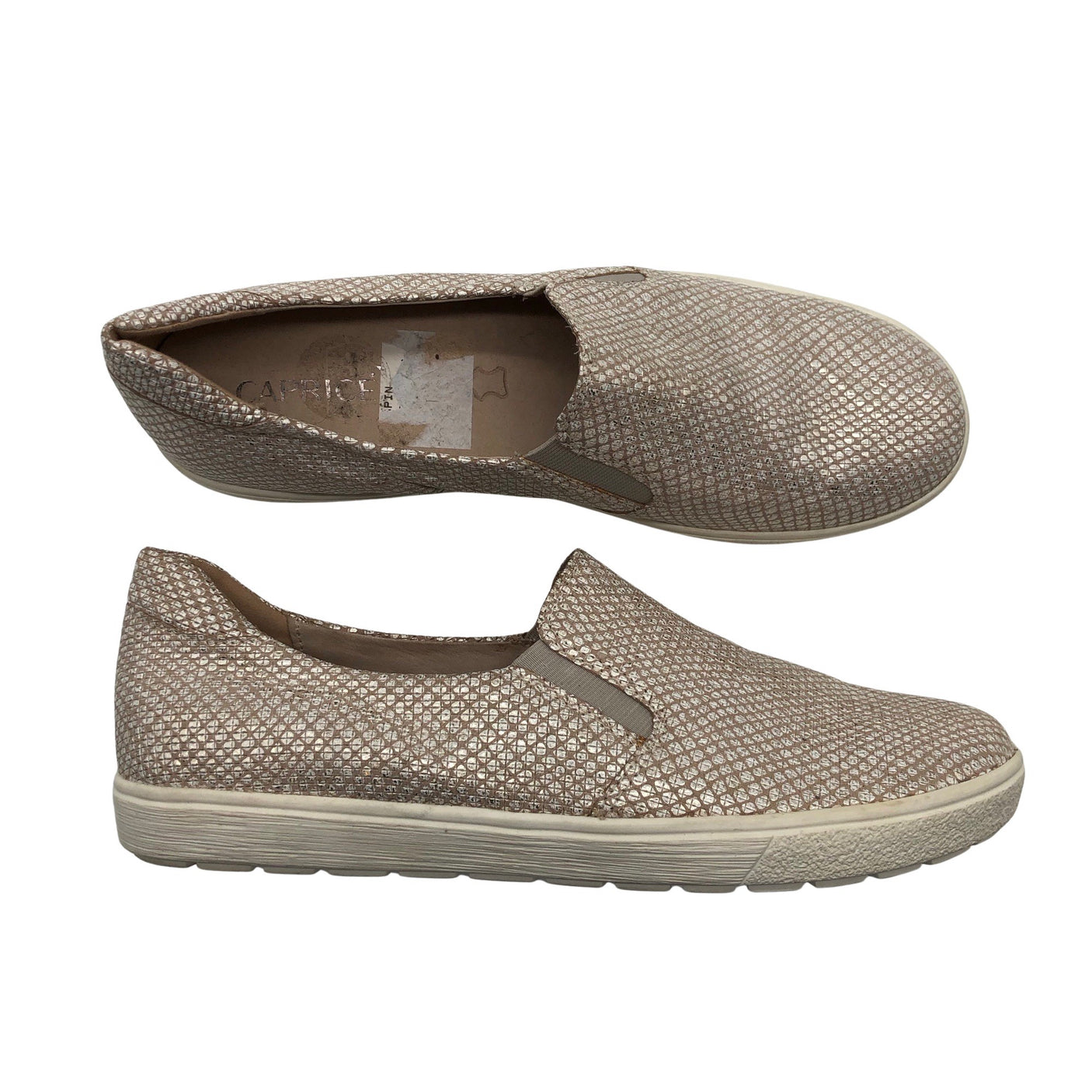 Naisten Caprice - Loaferit, koko 39 - Beige (1)