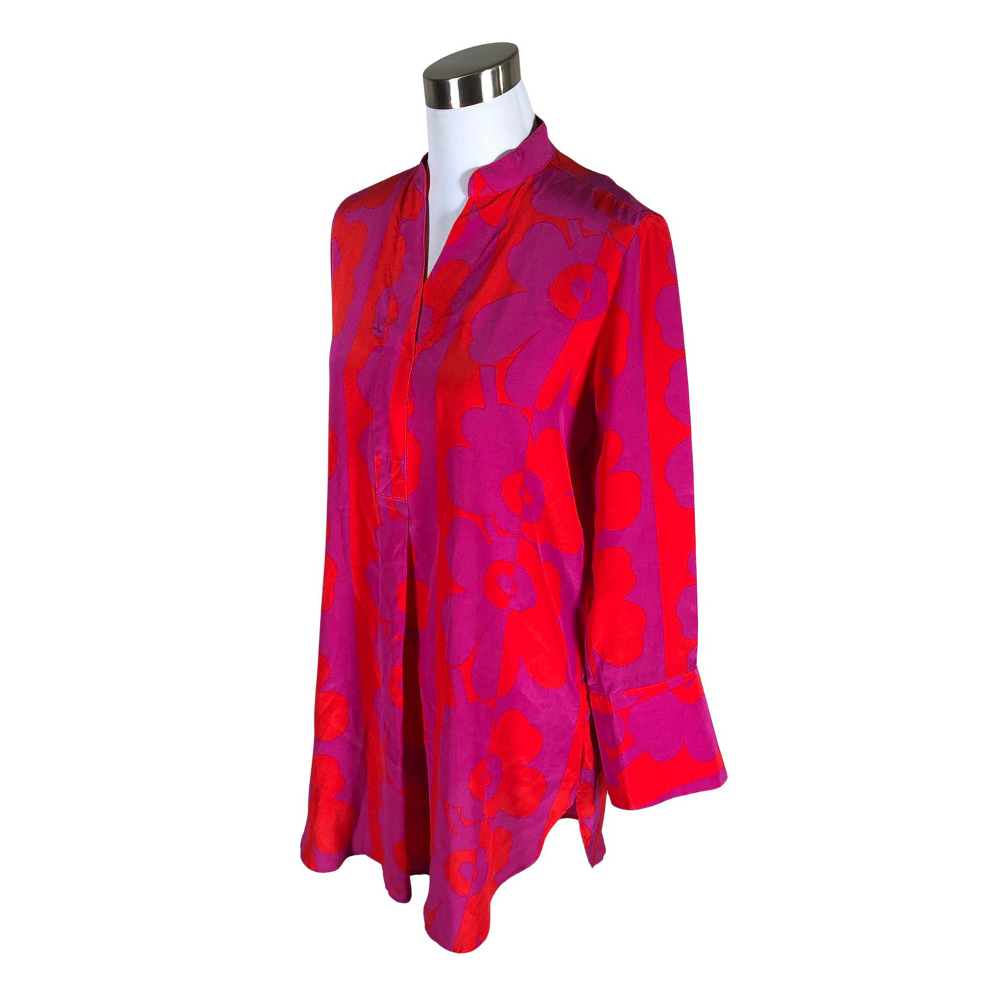 Naisten Marimekko - Sifonkitunika, koko 34 - Violetti (3)