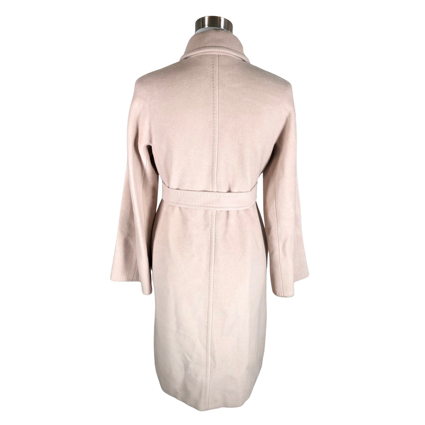 Naisten MaxMara Studio - Villakangastakki, koko 36 - Vaaleanpunainen (2)