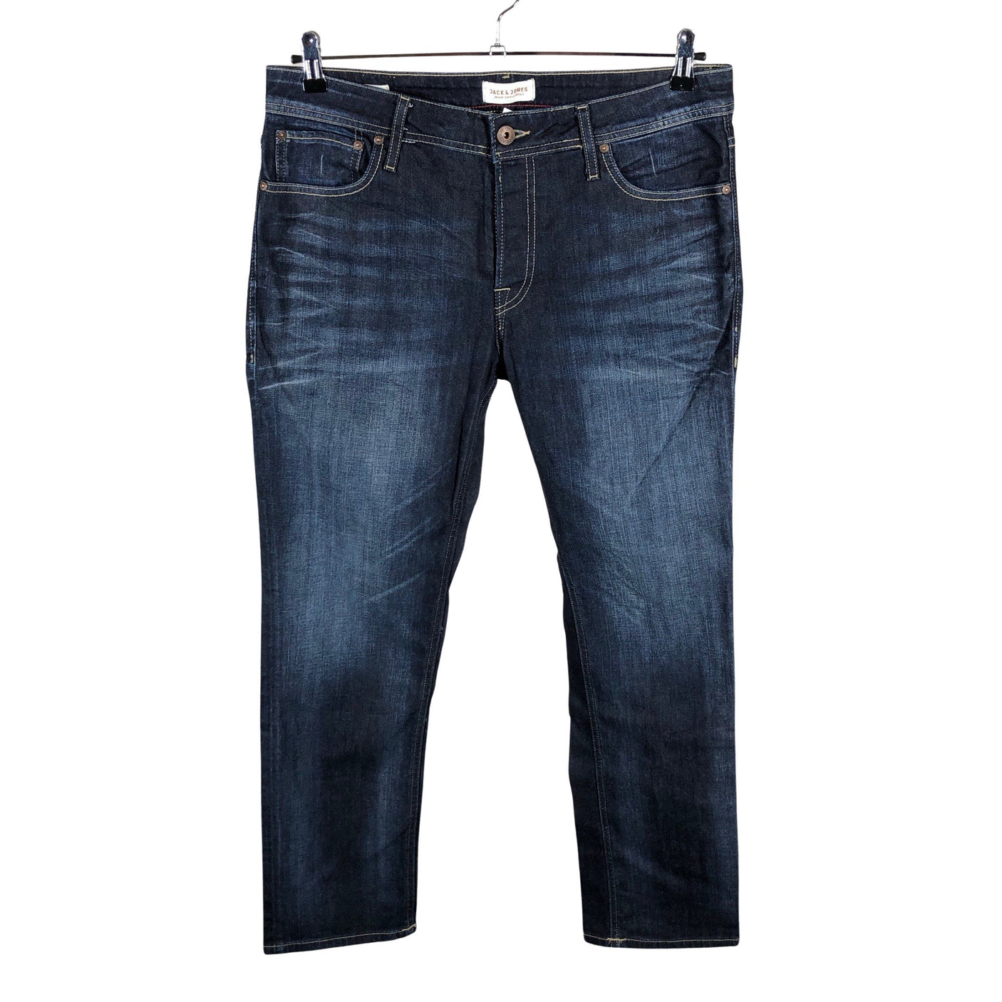 Miesten Jack & Jones - Farkut, koko W33 - Harmaa (1)