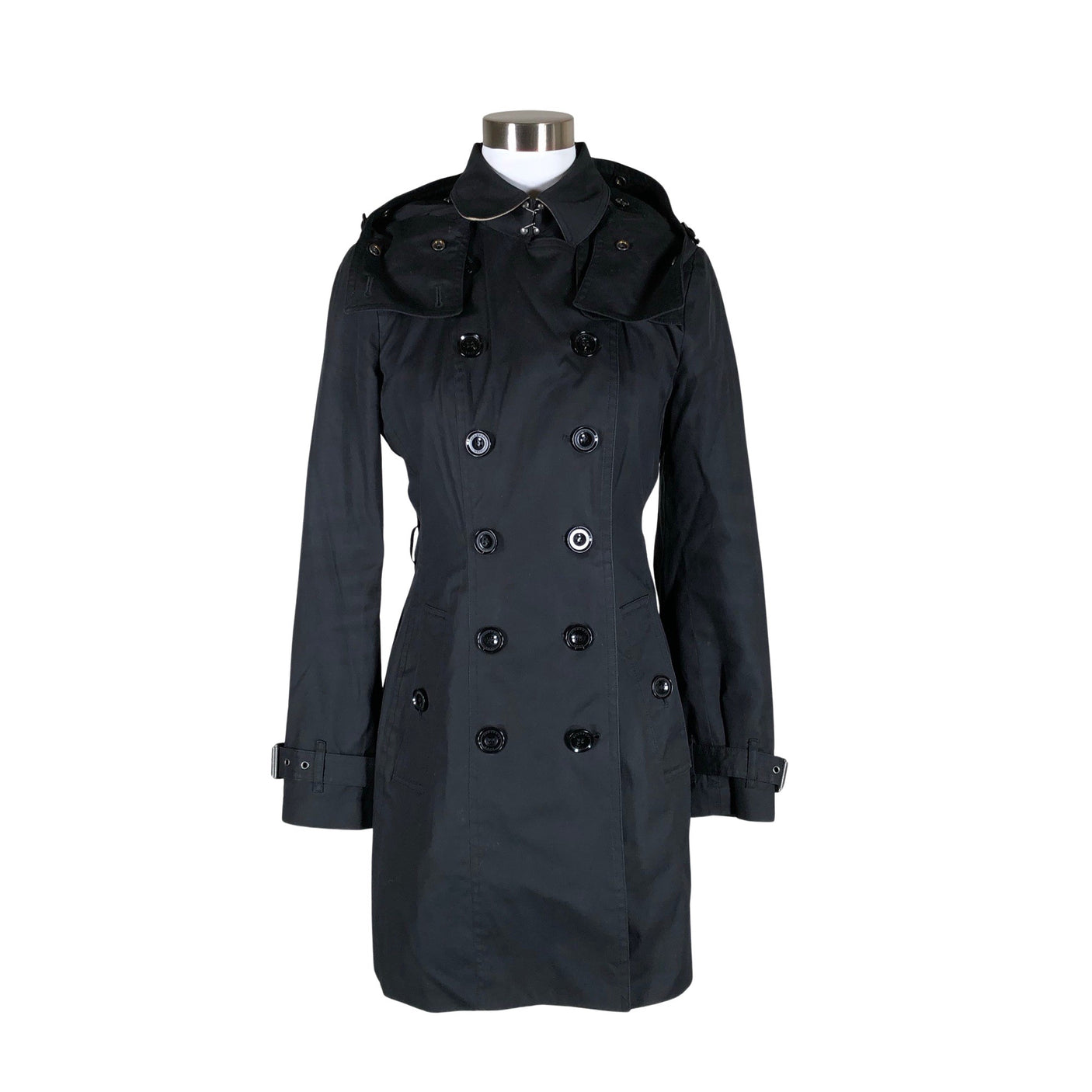 Naisten Burberry Brit - Trenssitakki, koko 36 - Musta (1)