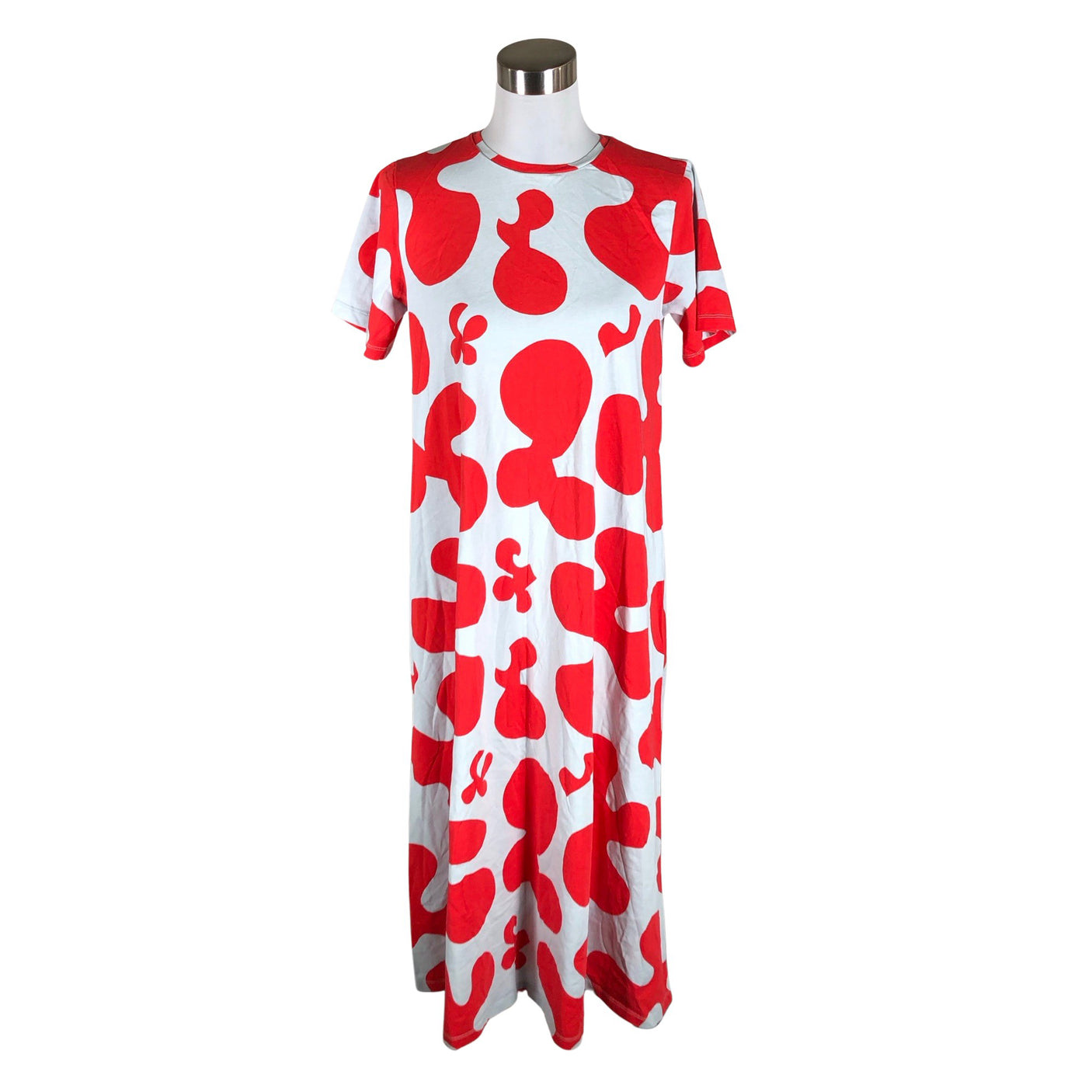 Naisten Marimekko - Trikoomekko, koko 38 - Punainen (1)