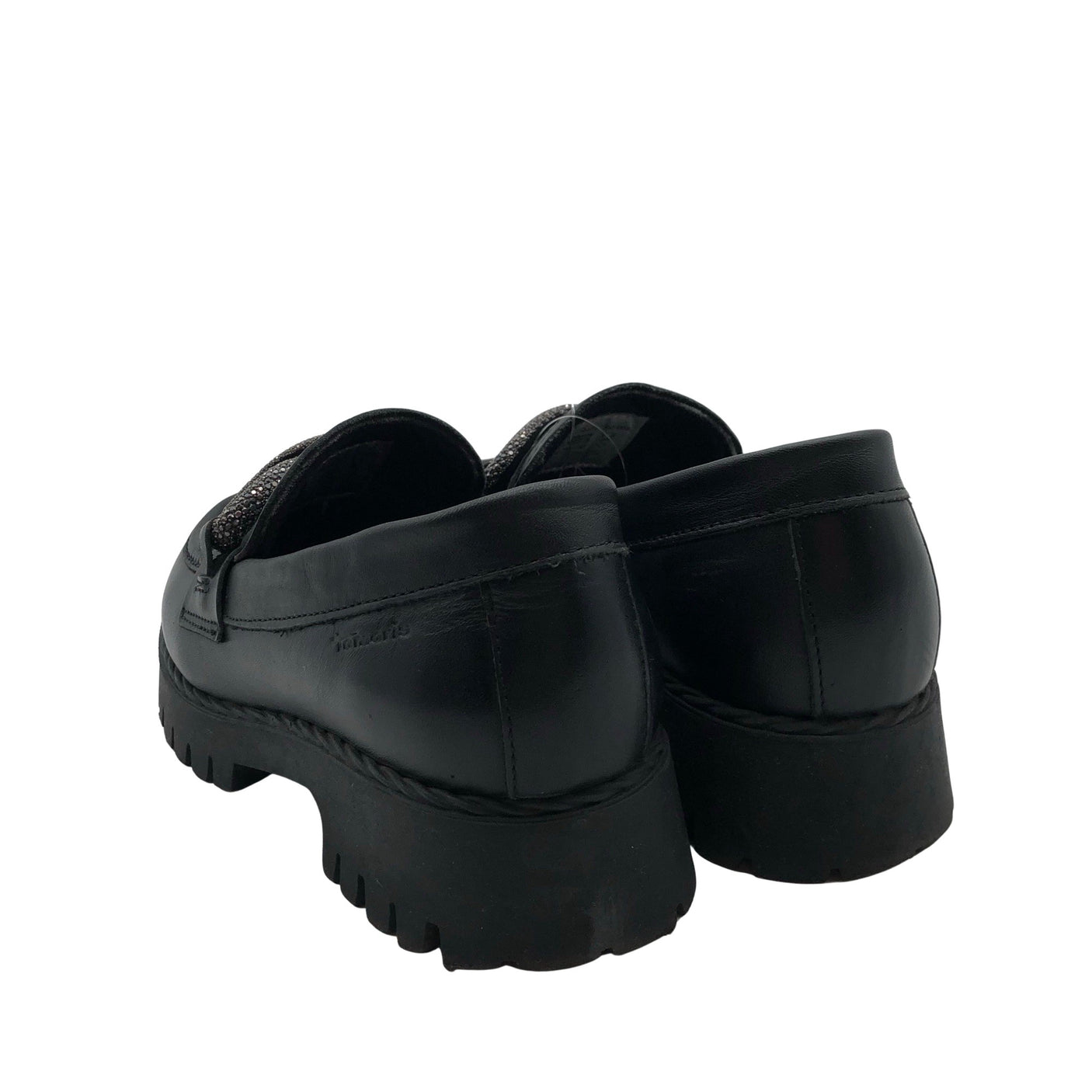 Naisten Tamaris - Loaferit, koko 37 - Musta (2)