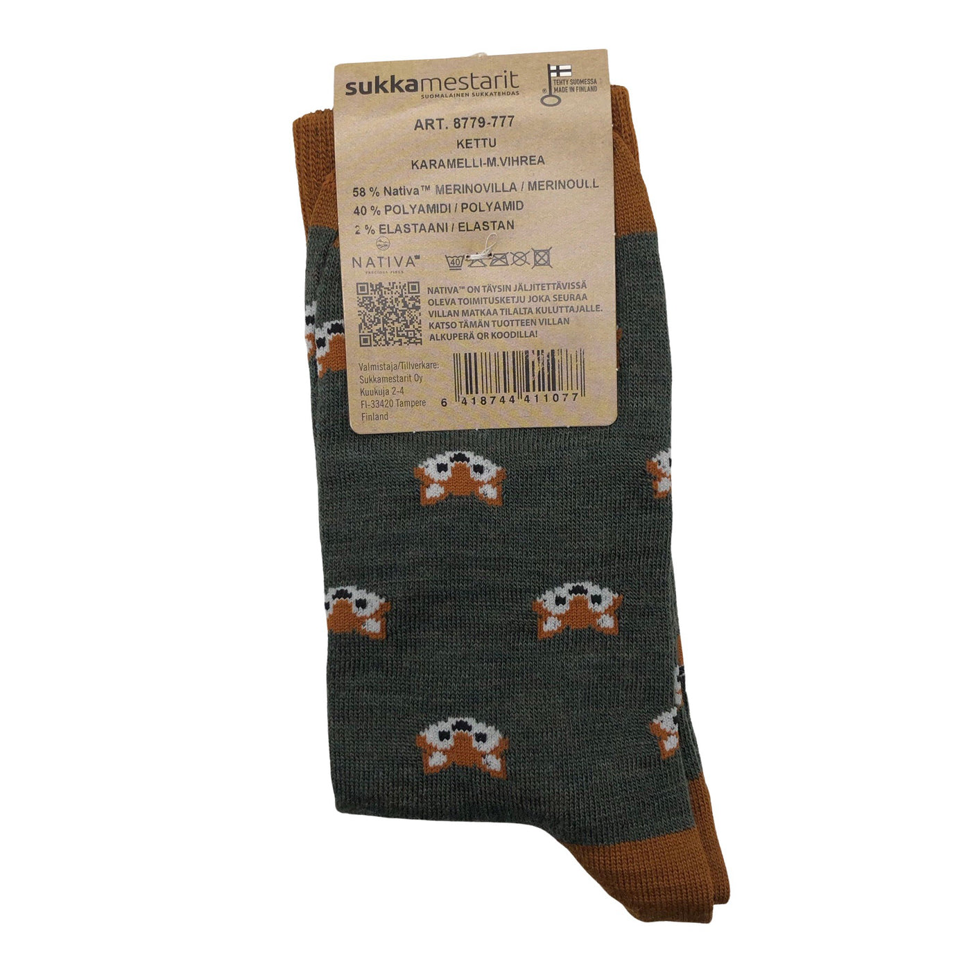 Naisten Sukkamestarit - Sukat, koko 37 - Vihreä (2)