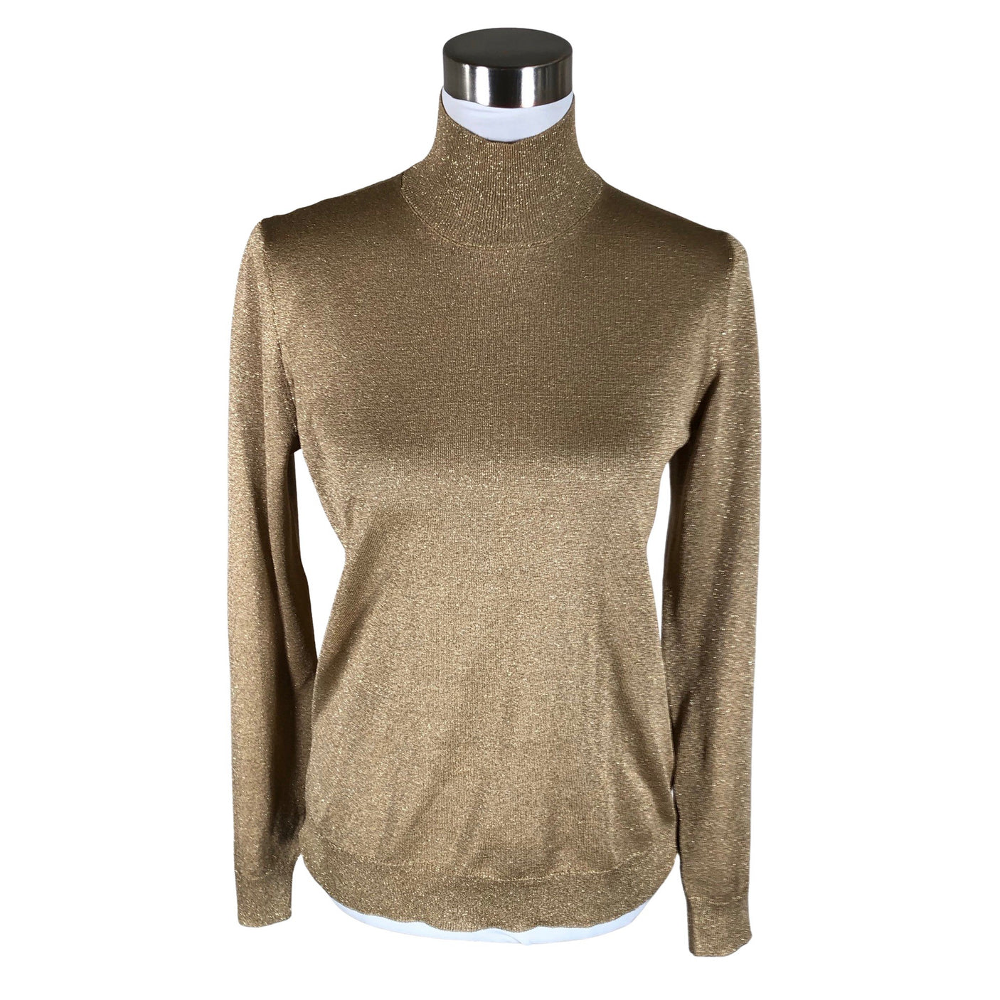 Naisten Massimo Dutti - Neulepaita, koko 38 - Kulta (1)