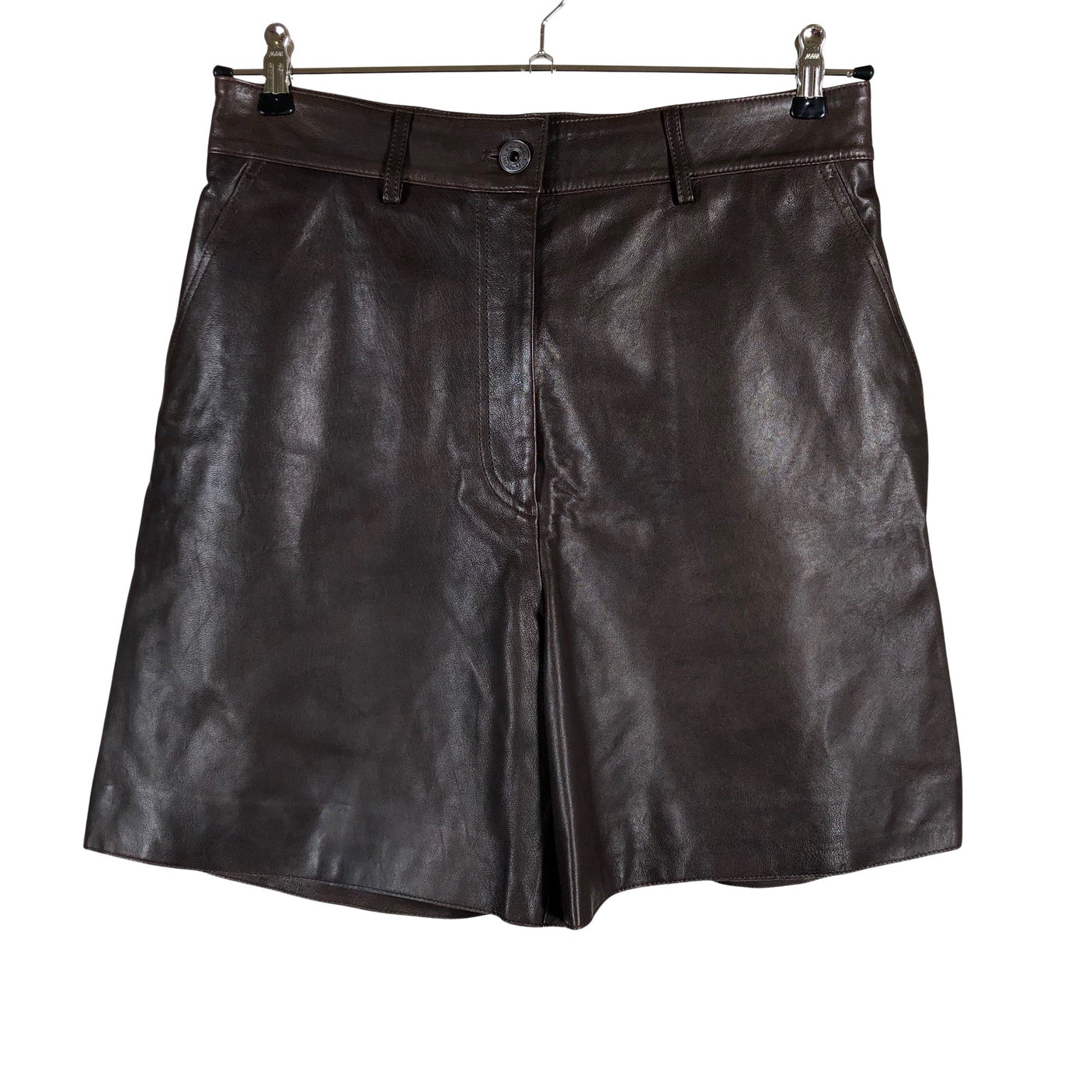 Naisten Weekend by MaxMara - Shortsit, koko 42 - Ruskea (1)