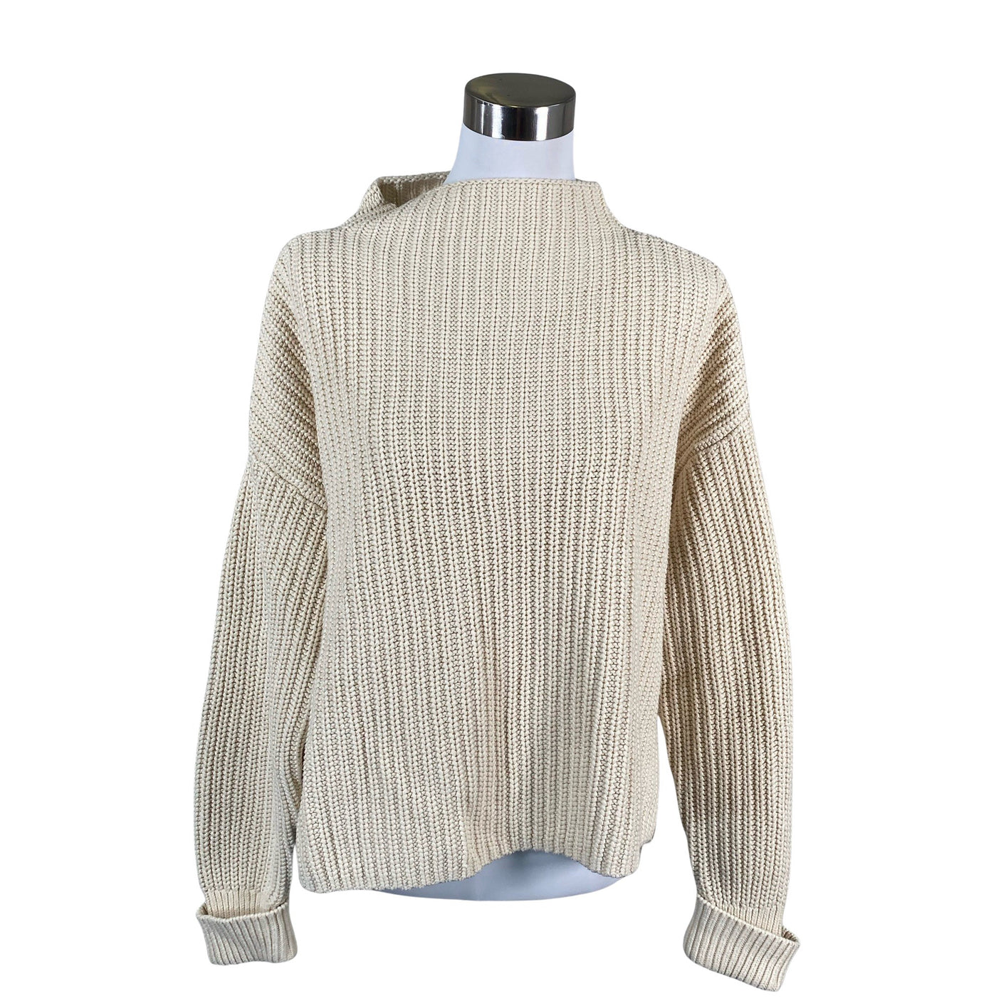 Naisten Selected - Neulepaita, koko 38 - Beige (1)