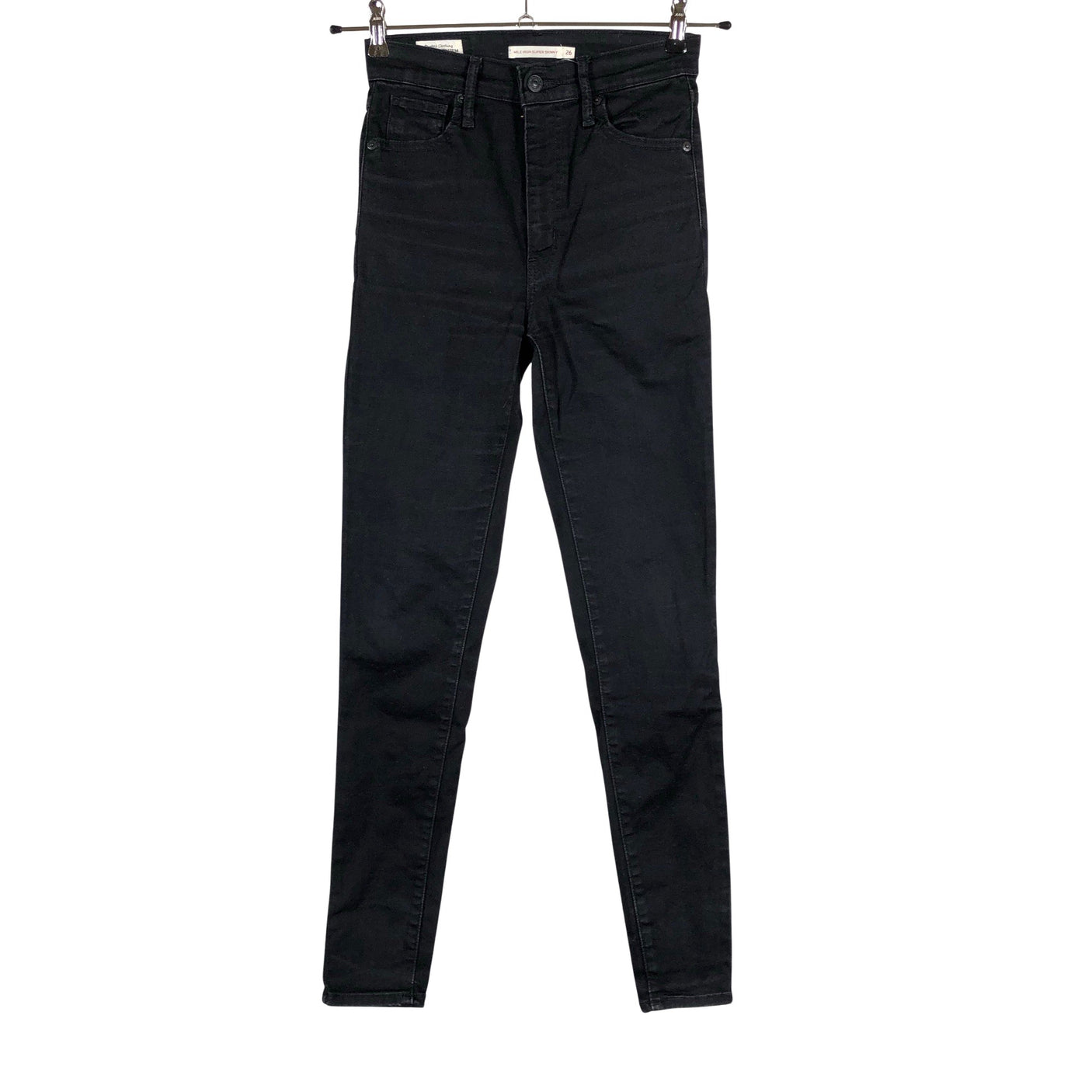 Naisten Levi's - Farkut, koko W26 - Musta (1)